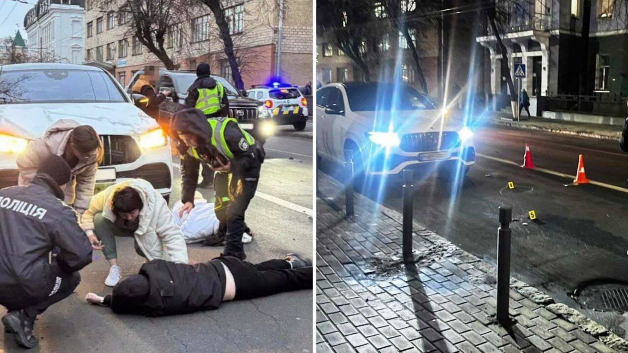 Слідчі з'ясовують природні ДТП у Вінниці, постраждали двоє 19-річних дівчат