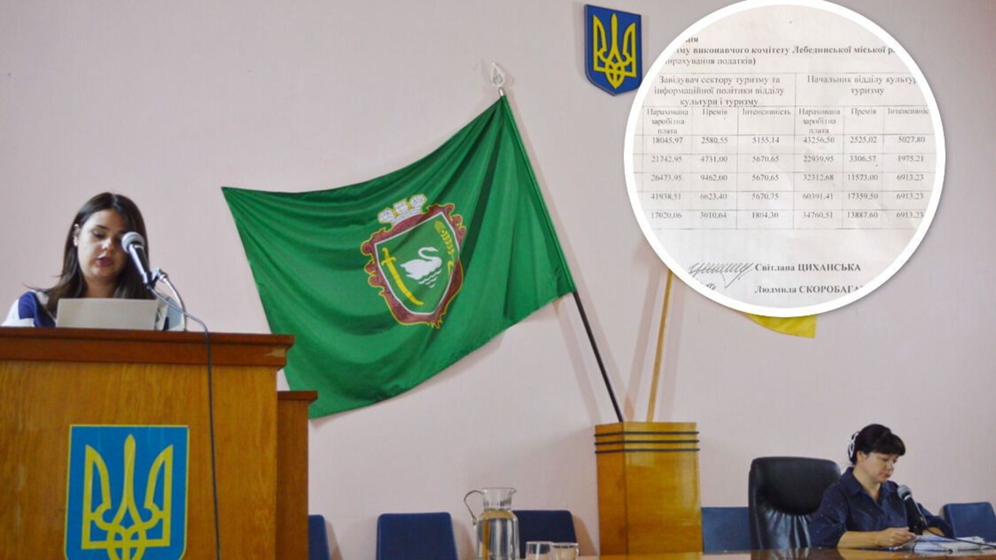 Работники отдела культуры Лебедина получают немалые зарплаты