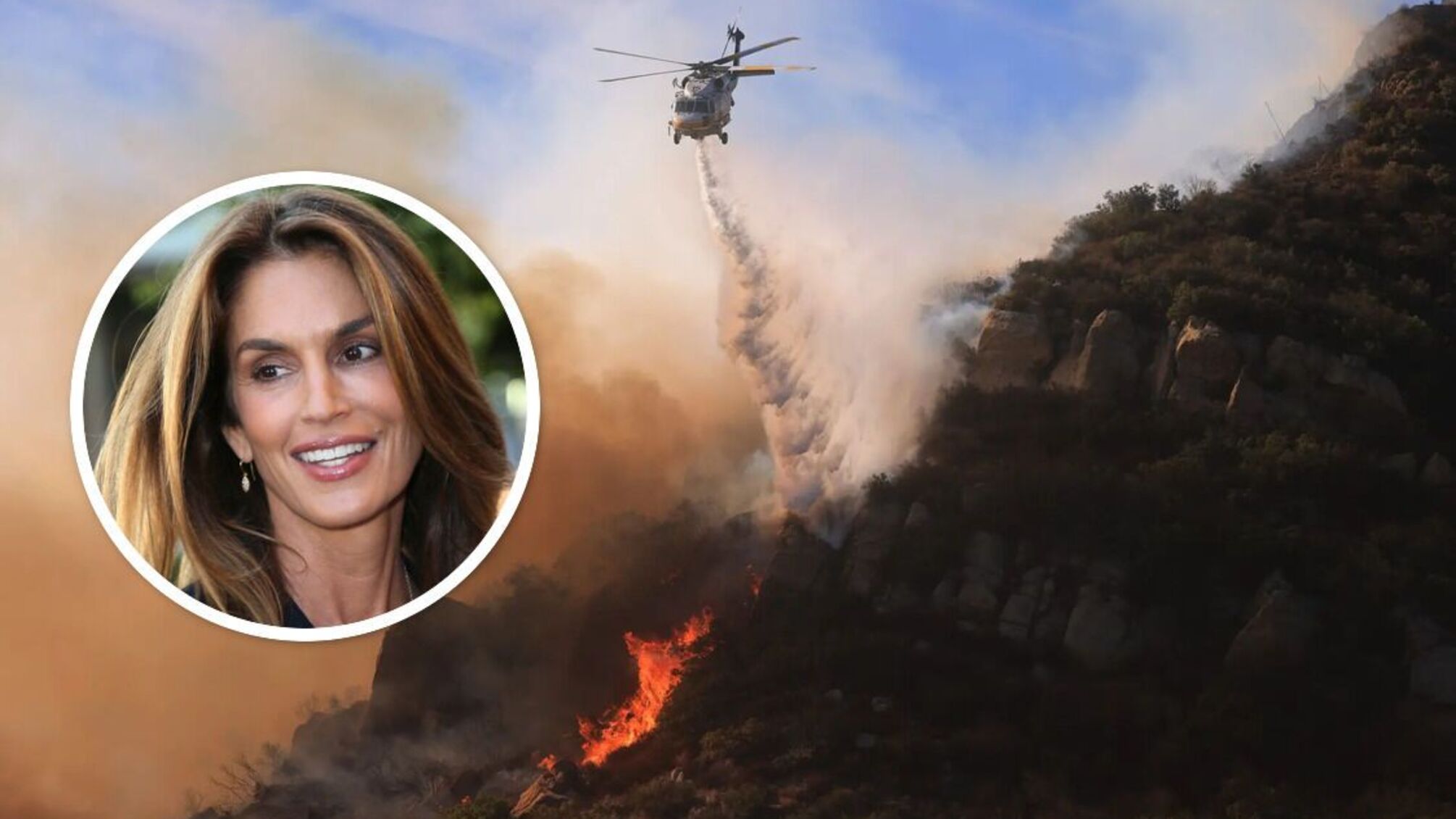 Сінді Кроуфорд, пожежі