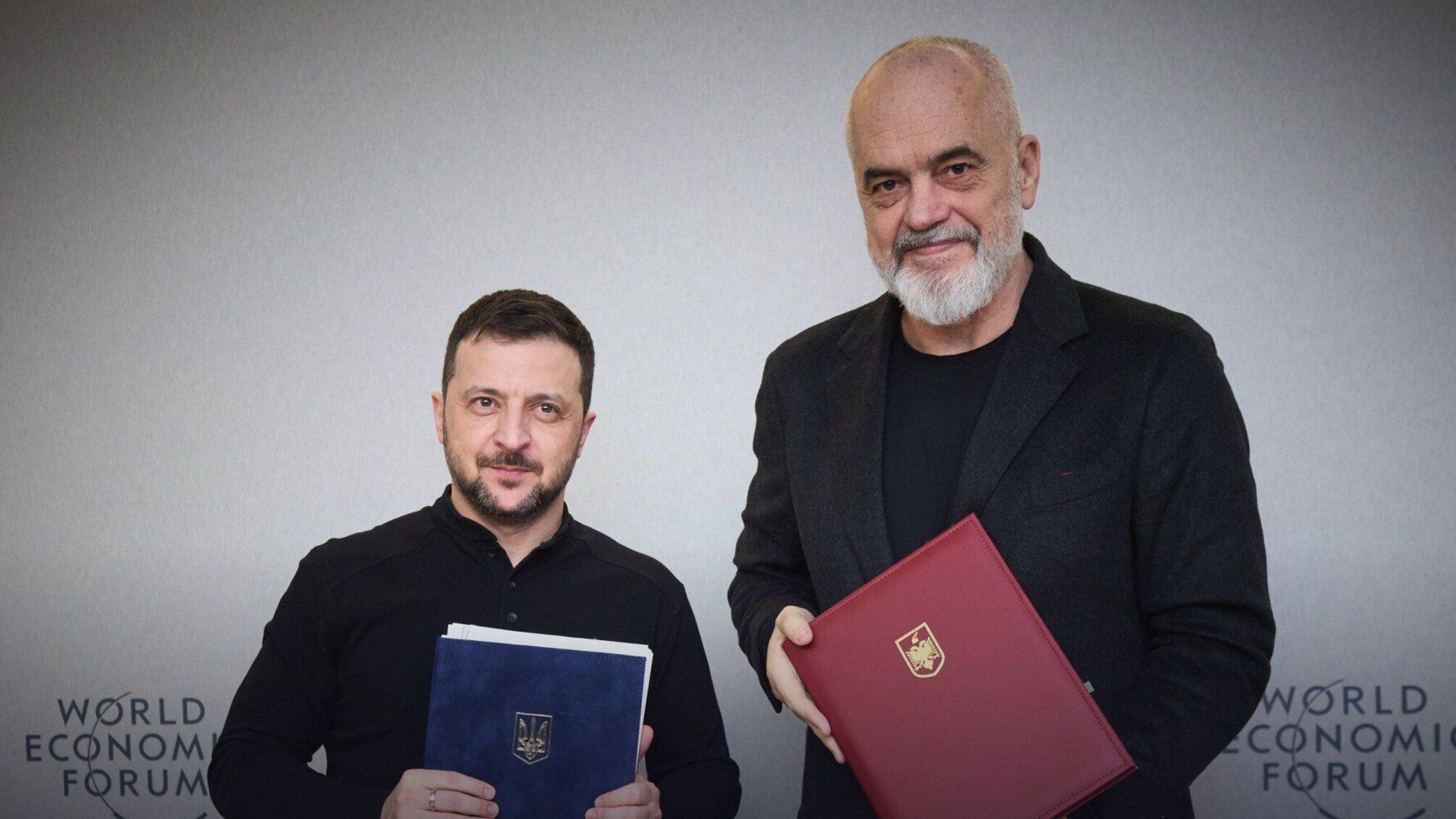 Володимир Зеленський та Еді Рама