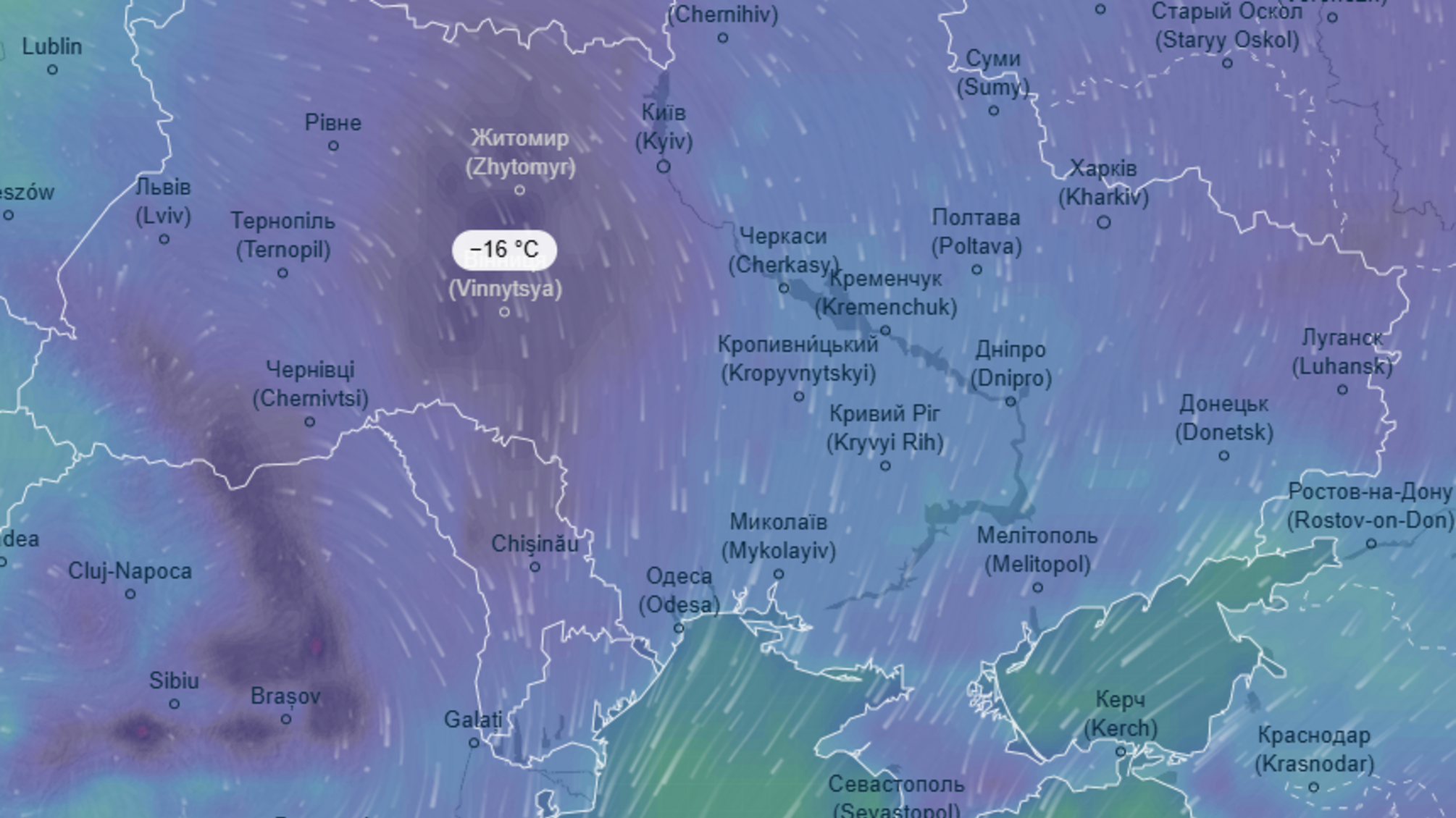 Сильне похолодання 5-10 лютого: температура впаде до -15°C