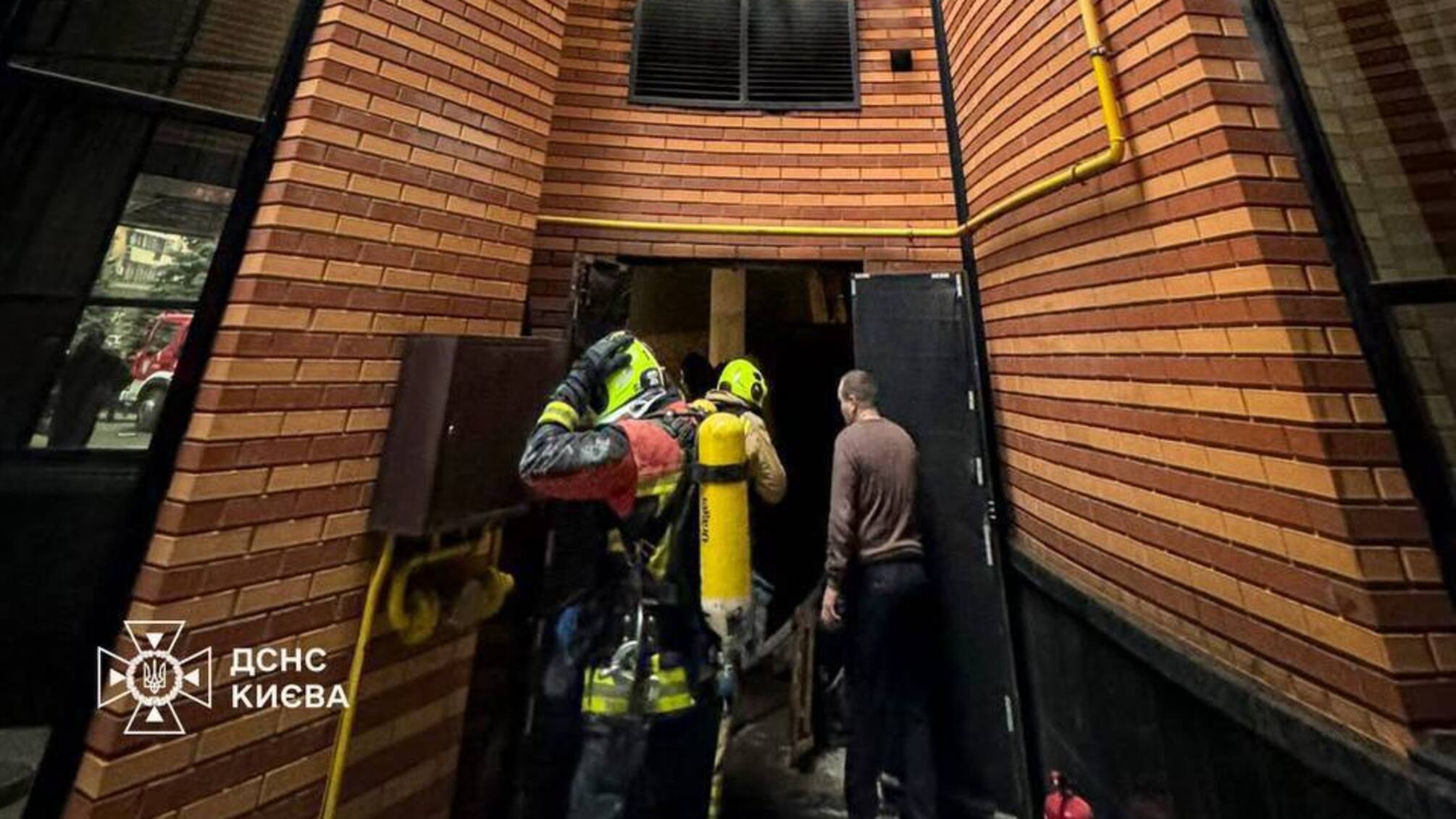 Возгорание в бане спортклуба