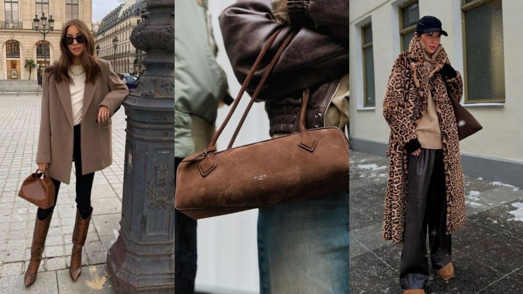 Змеиный и зебровой принт: акценты 2025 года