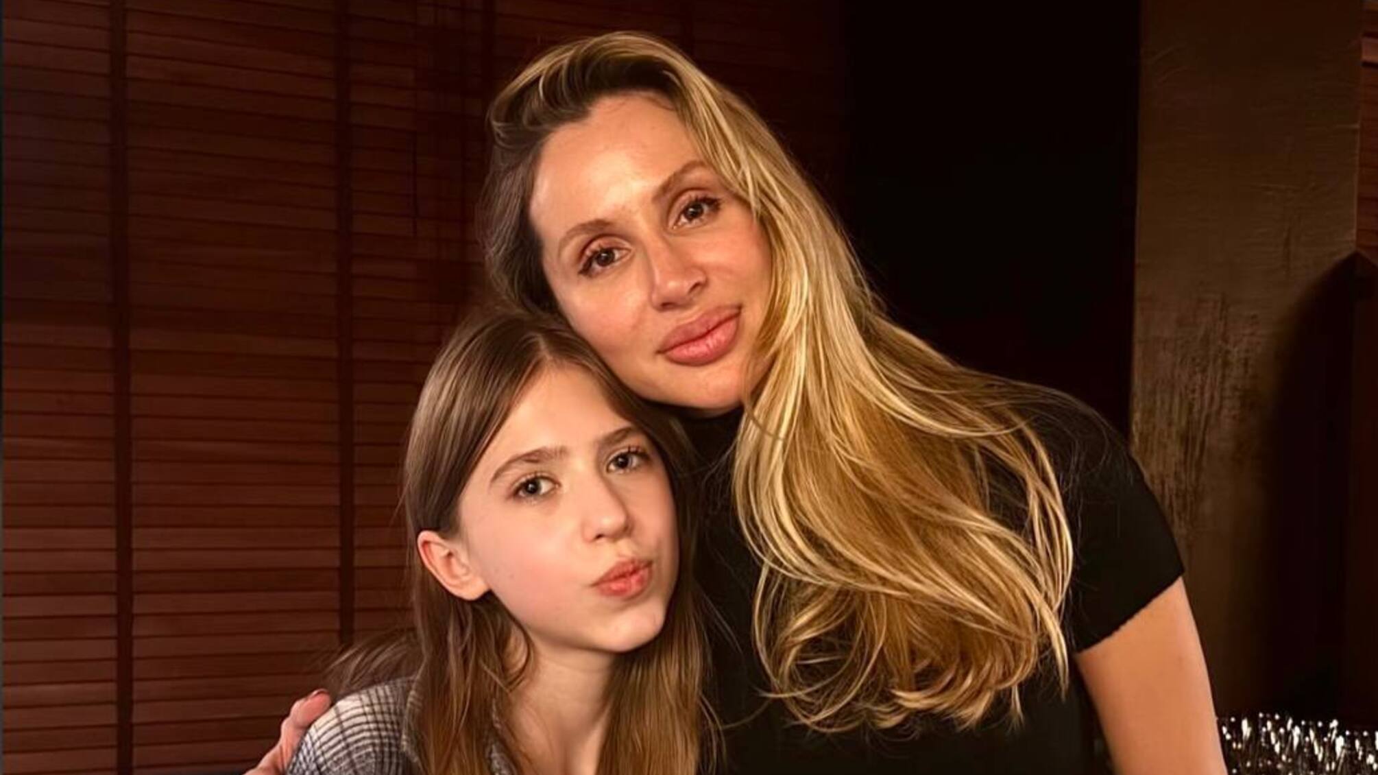 Светлана Лобода с крестницей