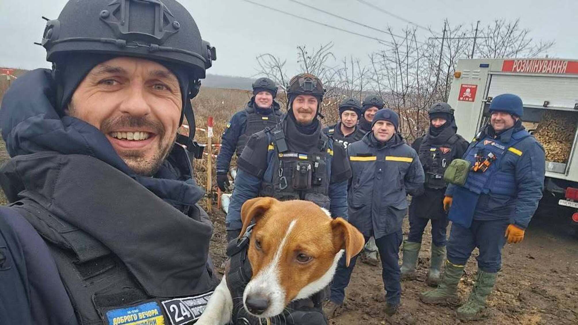 Ранкове шикування рятувальників очима Патрона