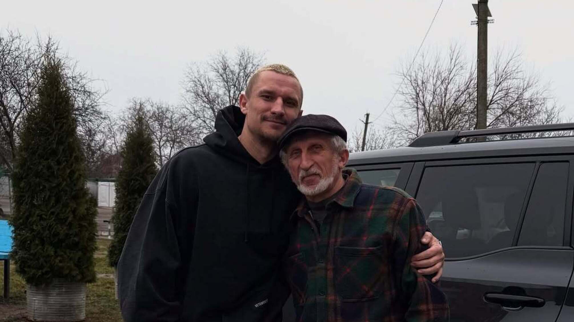 Тарас Цимбалюк привітав батька