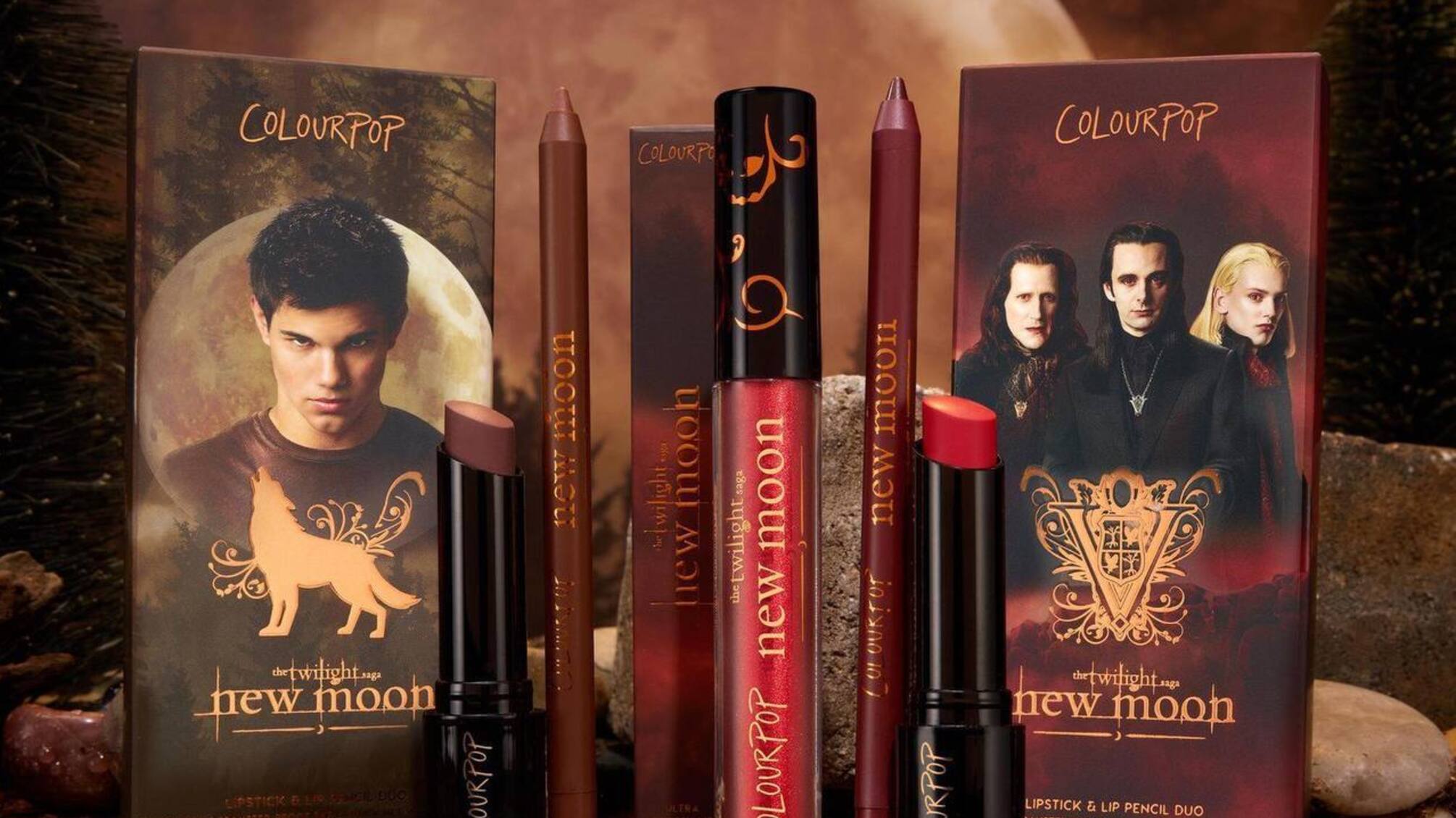 ColourPop создал косметику, вдохновленную сагой «Сумерки»