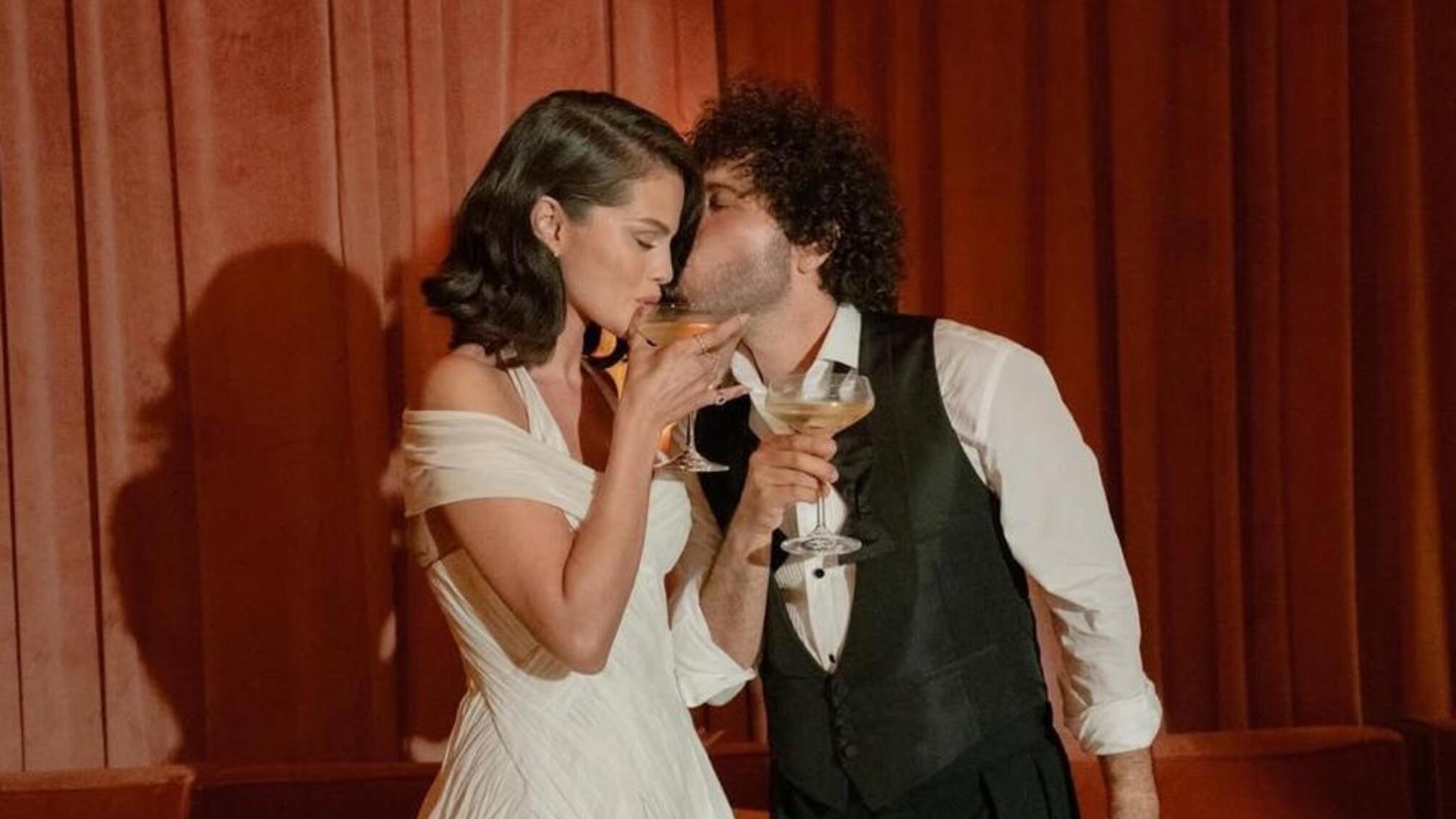 Селена Гомес поделилась новыми свадебными фото с Бенни Бланко