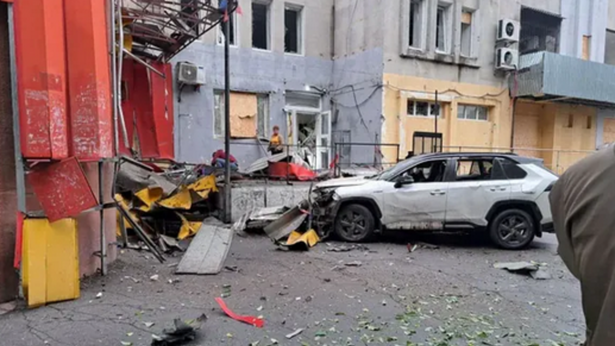 В Новой Каховке из-за атаки дрона погиб коллаборант Владимир Леонтьев