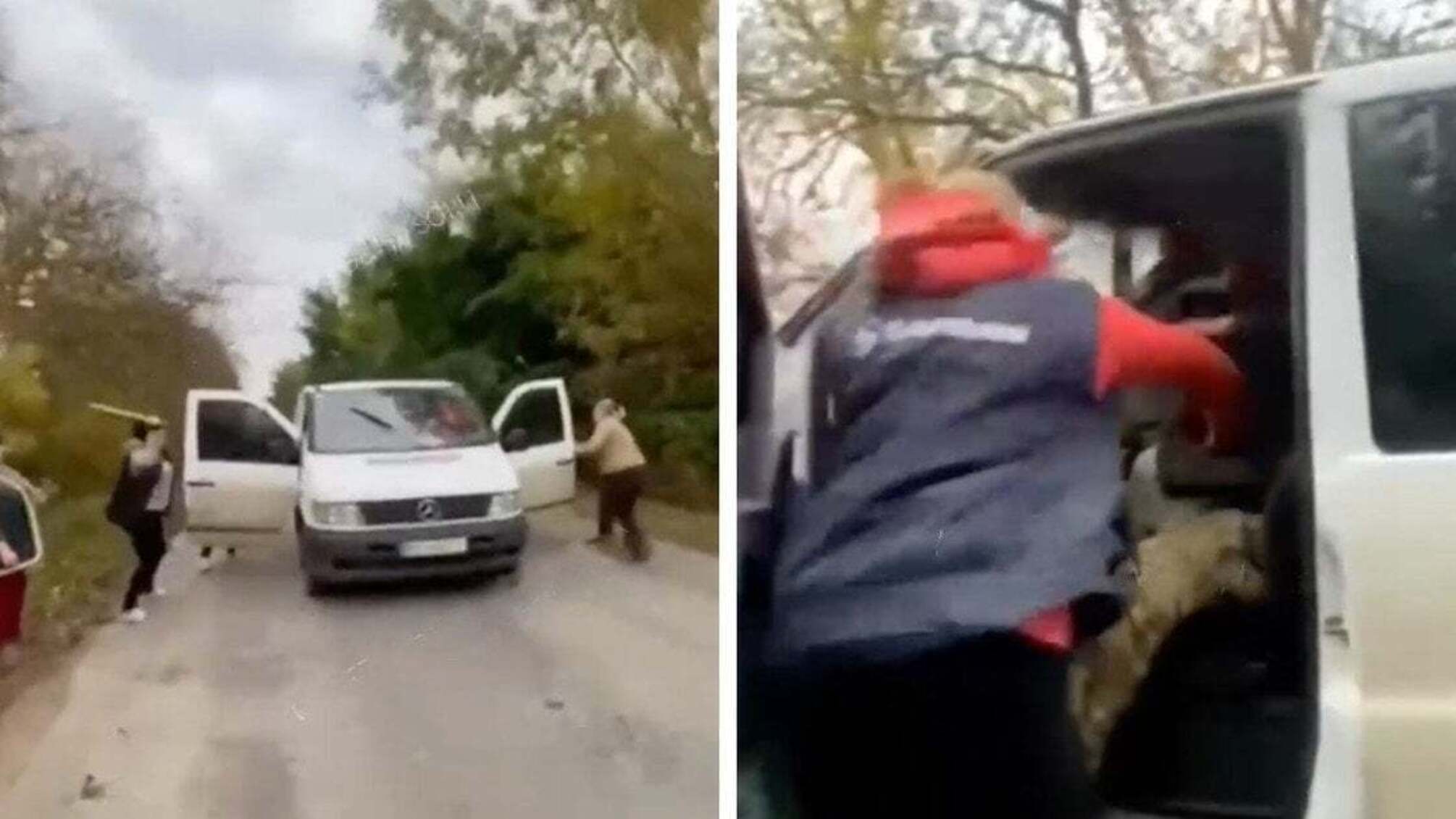 В селе Стрыховцы Хмельницкого района женщины заблокировали автомобиль территориального центра комплектования