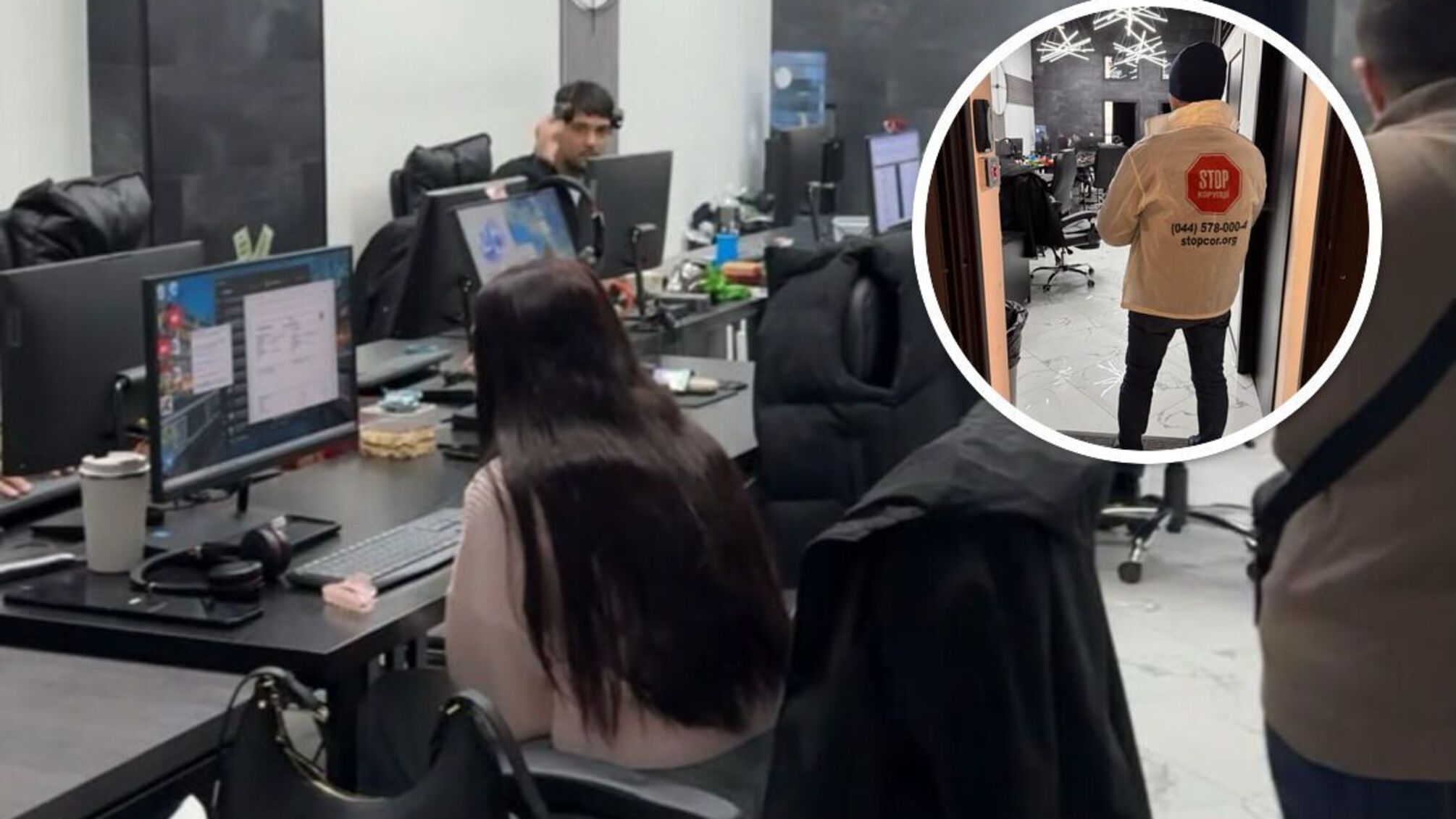 Псевдобанкиры в небоскребе: в Киеве разоблачили мошеннический call-центр