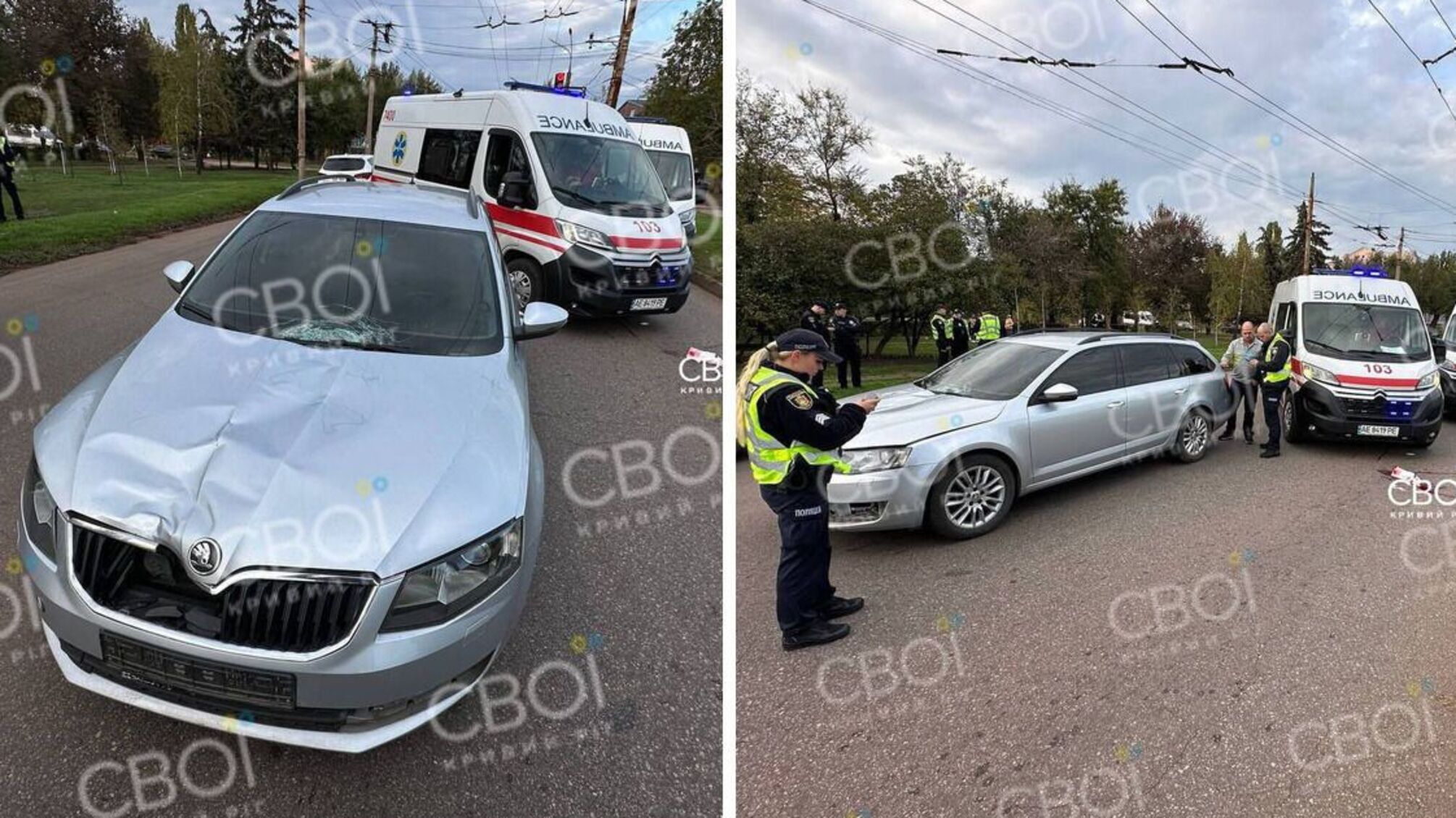 У Кривому Розі водій збив на переході двох дітей: хлопчик загинув
