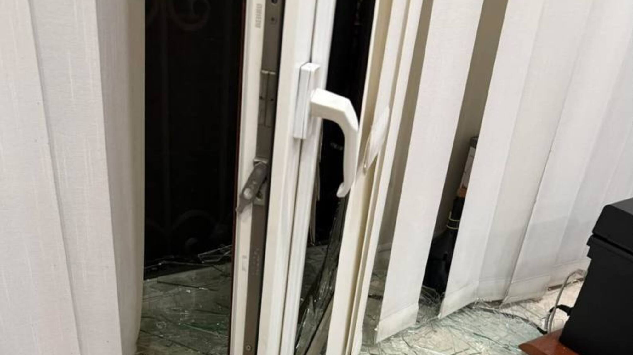 Офис Гордона пострадал во время ночной атаки на Подол