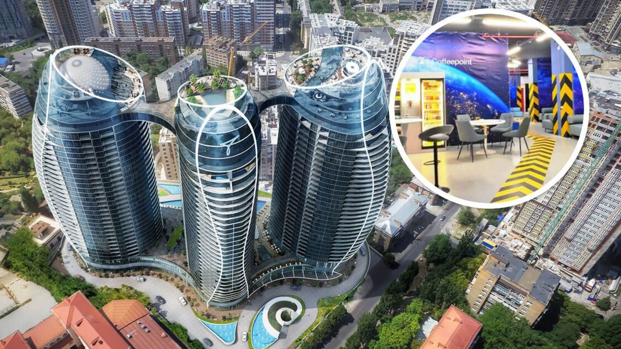 В Киеве показали элитное укрытие в ЖК Taryan Towers