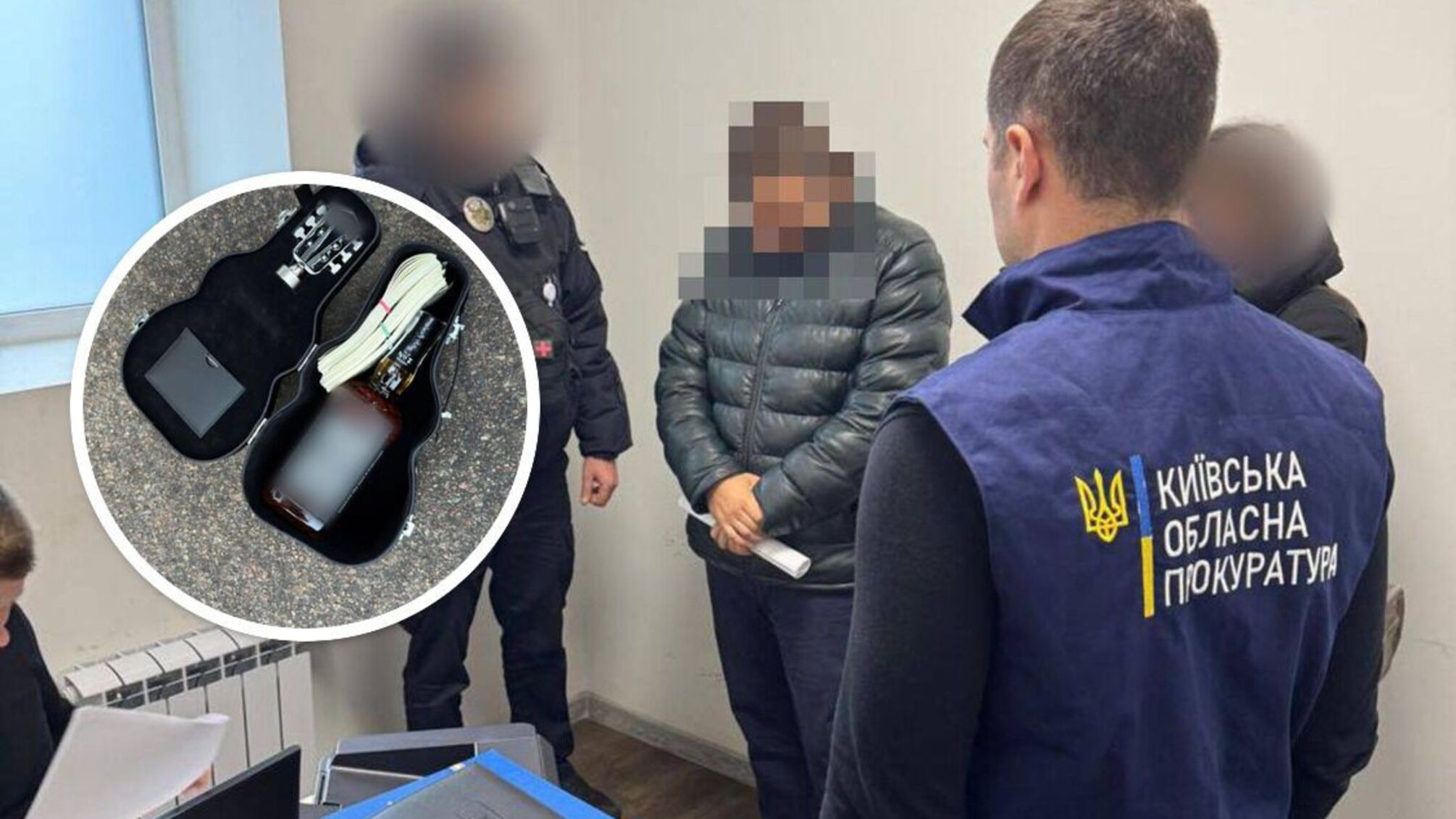 Столичный полицейский, требовавший взятку, пытался скрыться, но его задержали