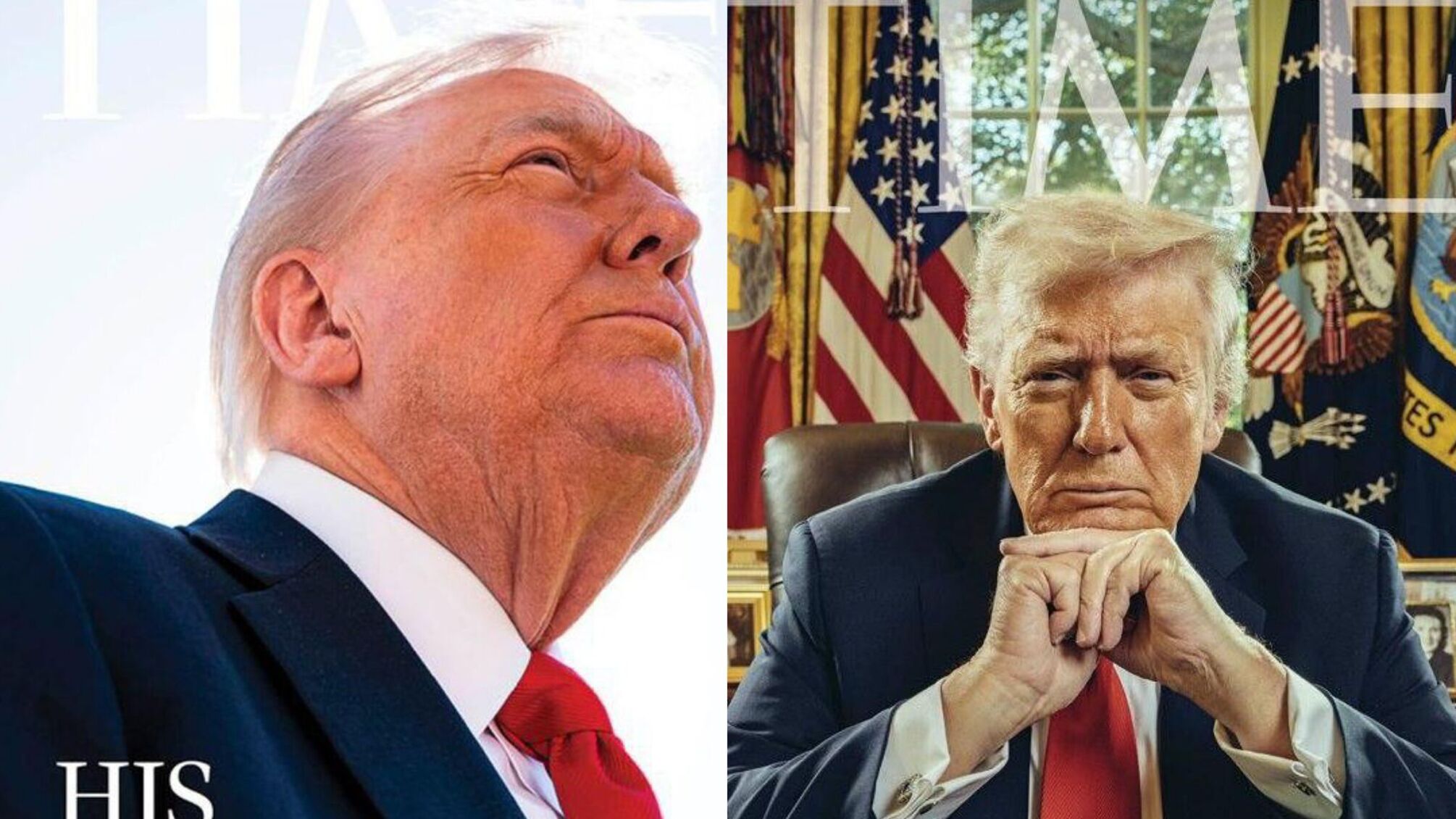 Time оновив обкладинку номера після гучної заяви Трампа