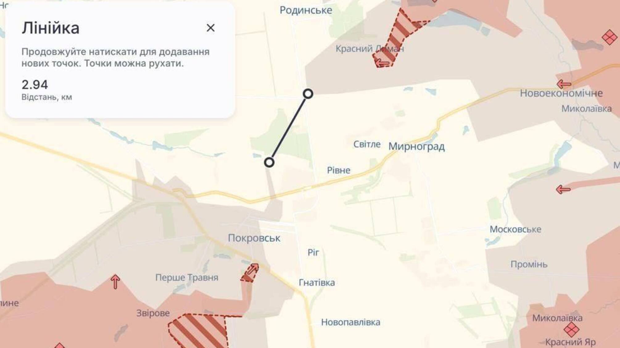 У центрі та на півночі Покровська — сіра зона, ворог посилює інфільтрацію