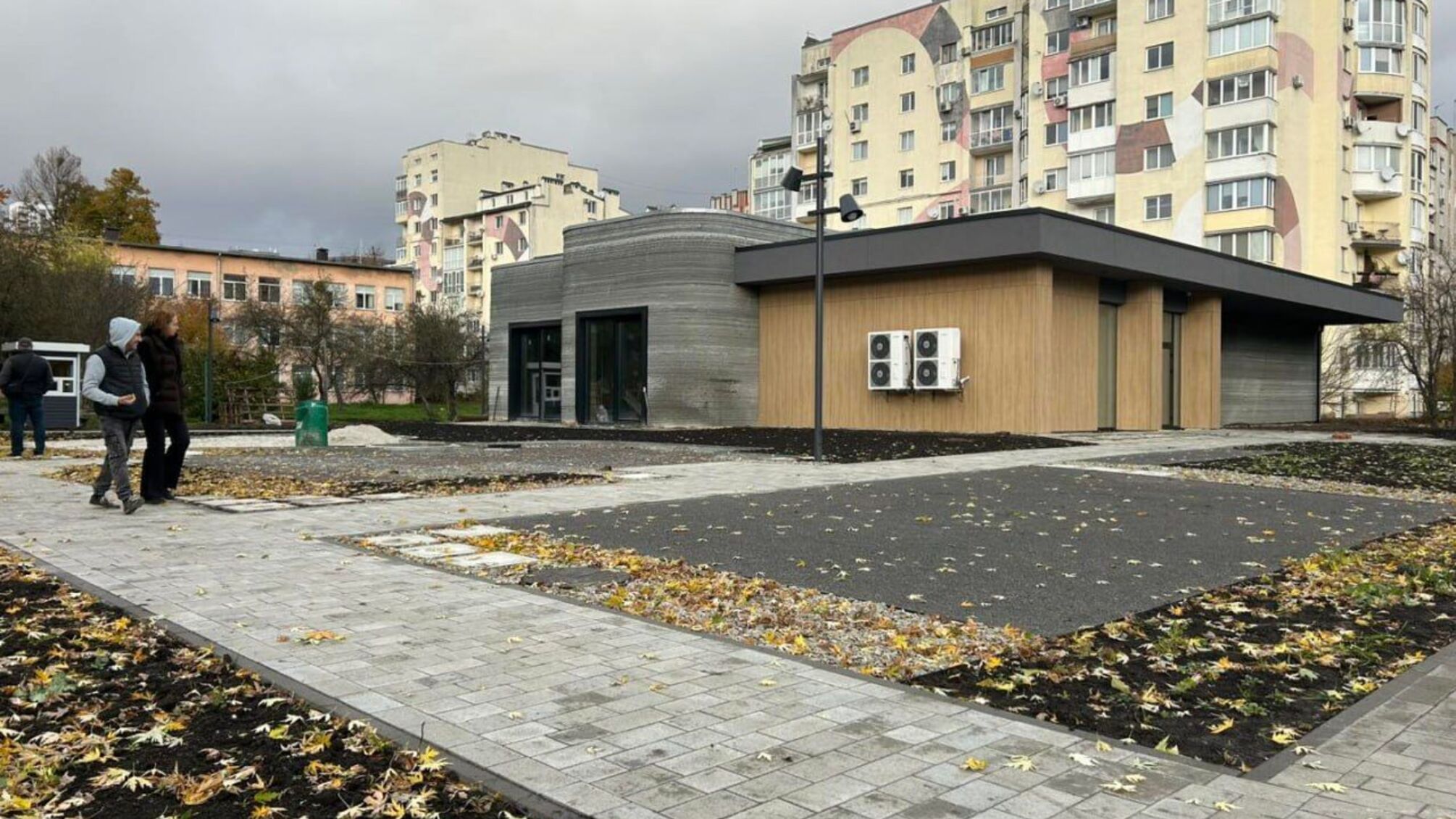 Во Львове завершается строительство инновационной 3D-школы для первоклассников