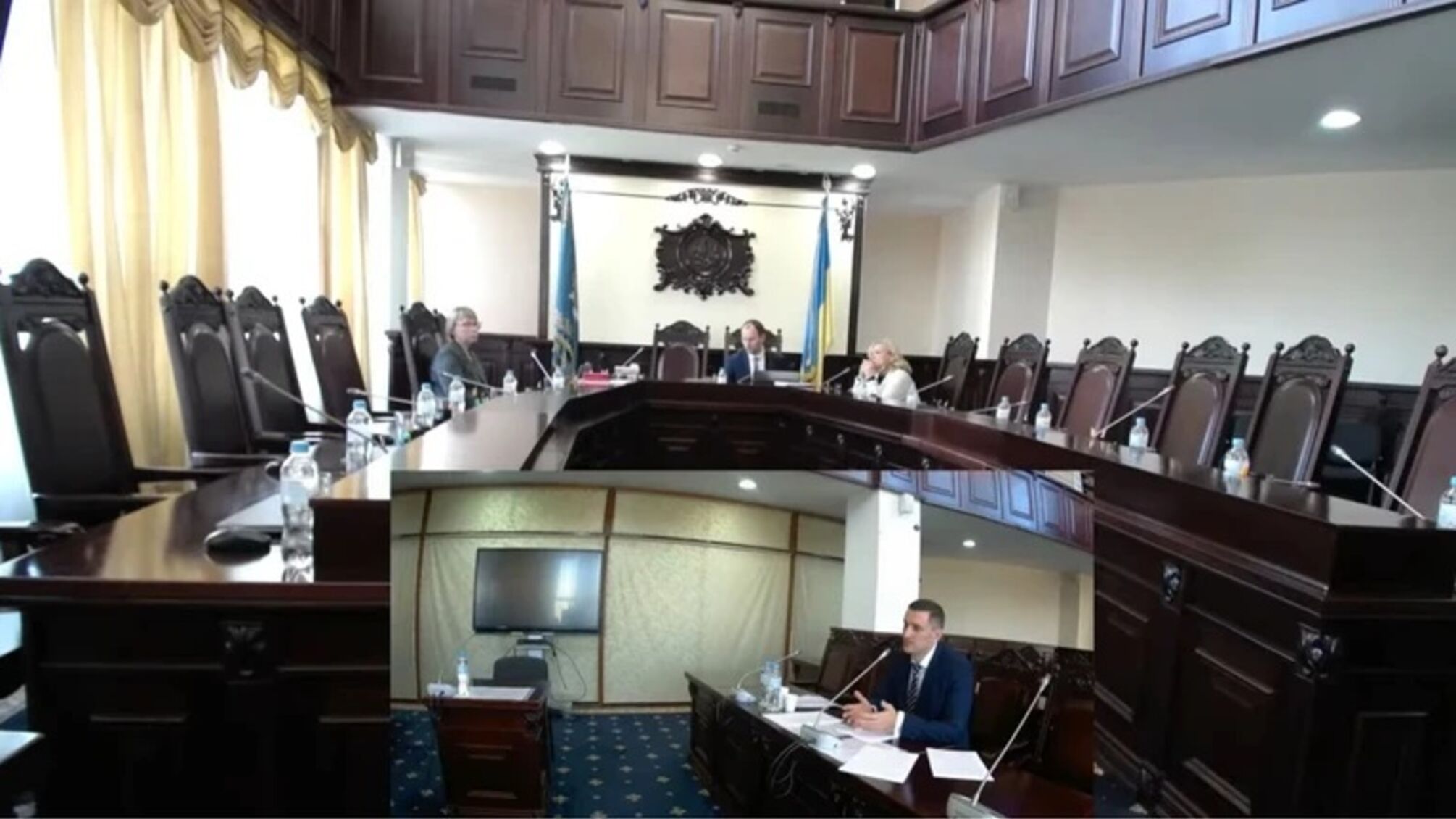 Скріншот із засідання комісії 30 жовтня