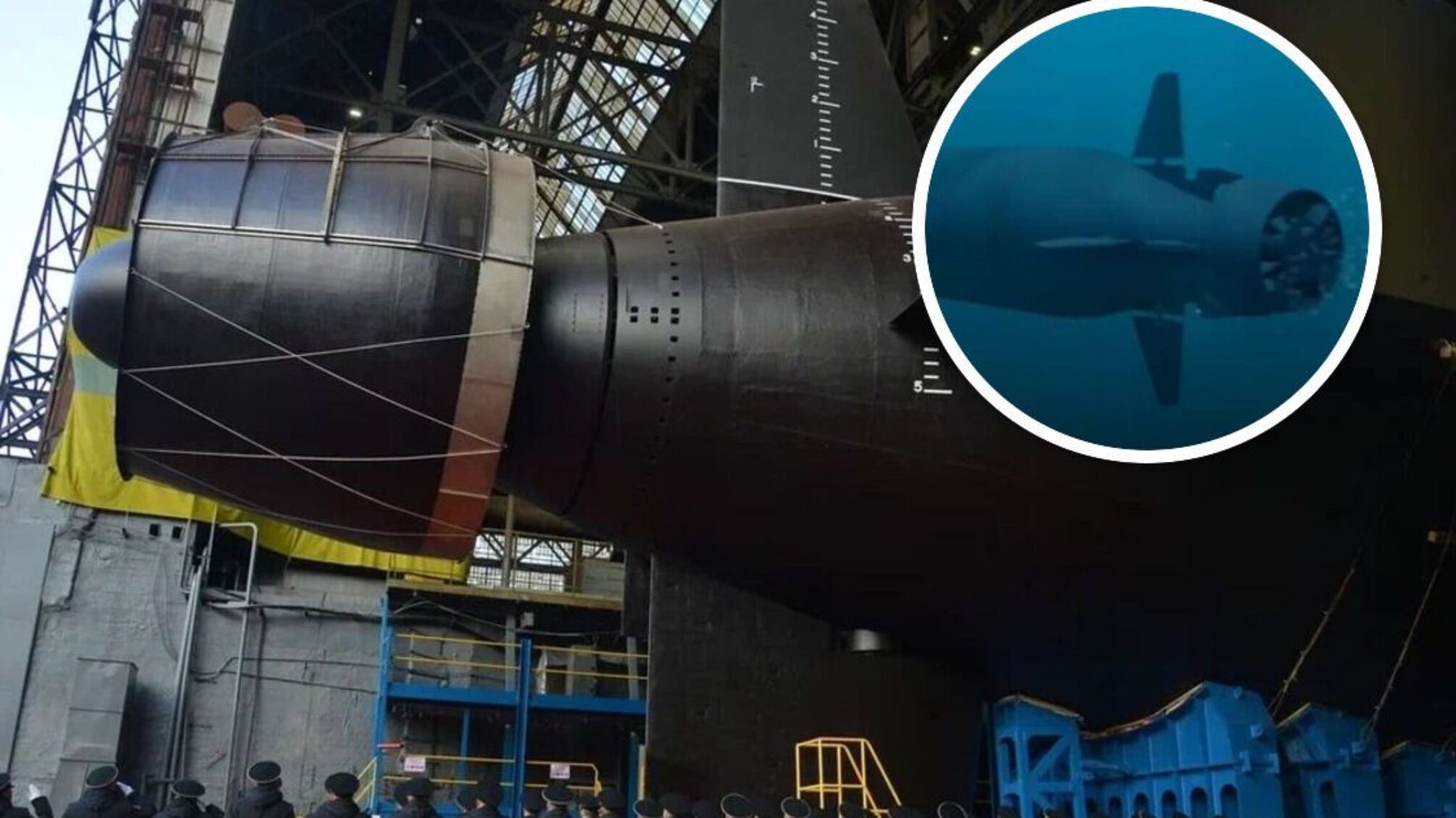 В россии презентовали новую лодку 'Хабаровск' – носитель беспилотных ядерных торпед