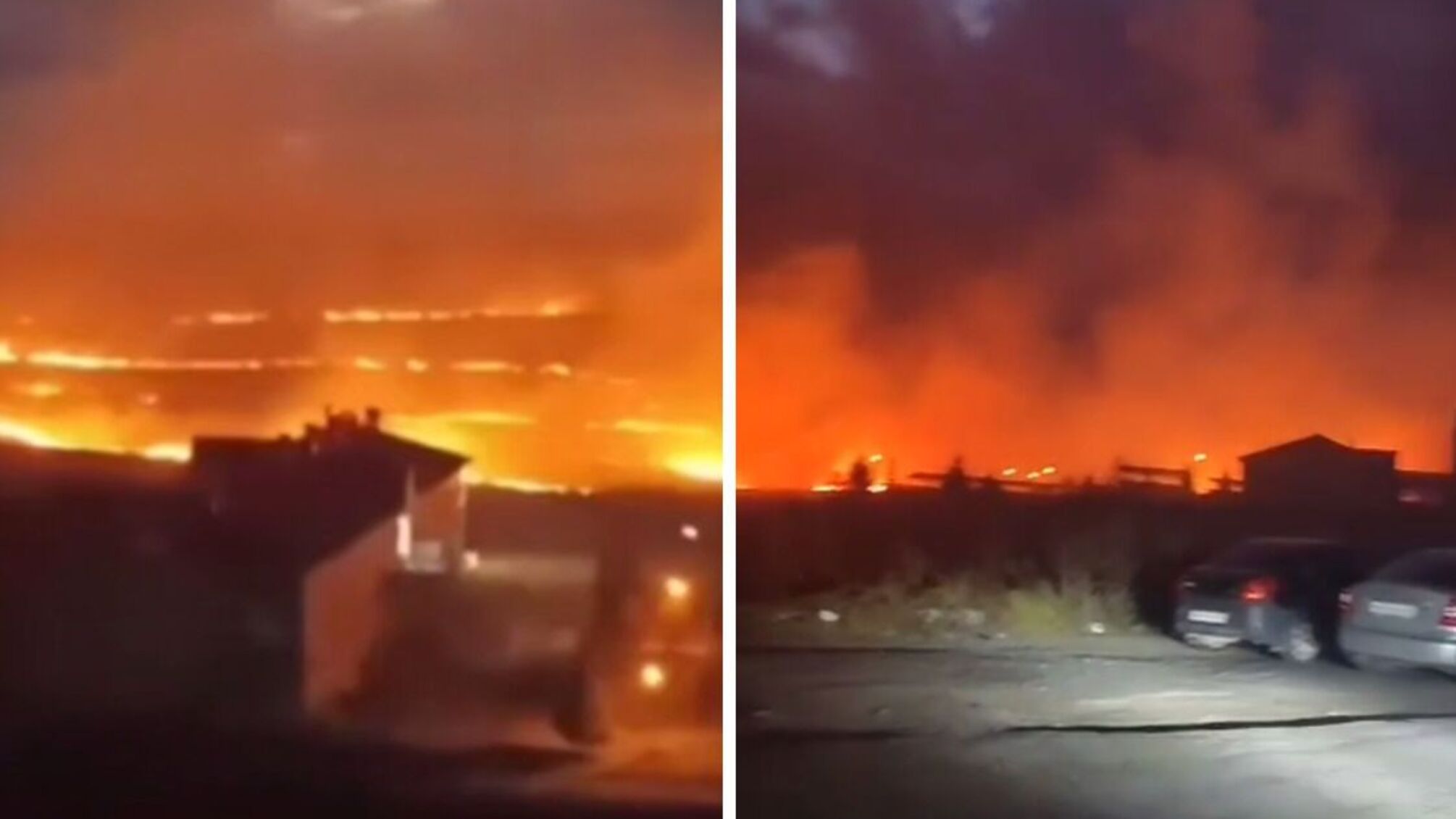 В россии масштабные пожары – огонь приближается к домам