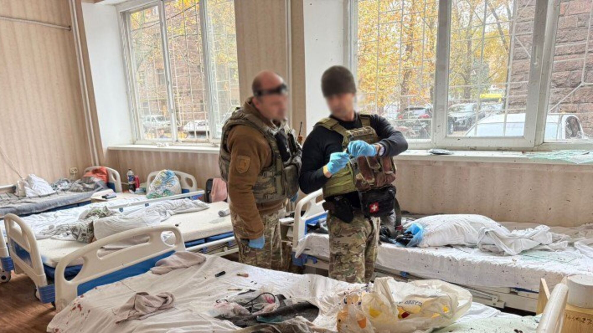 На місці події працюють вибухотехніки та слідчо-оперативна група