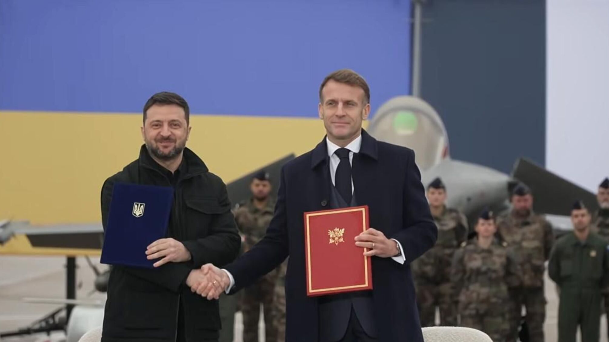 Декларація України та Франції: Rafale, SAMP‑T та розвиток дронів‑перехоплювачів