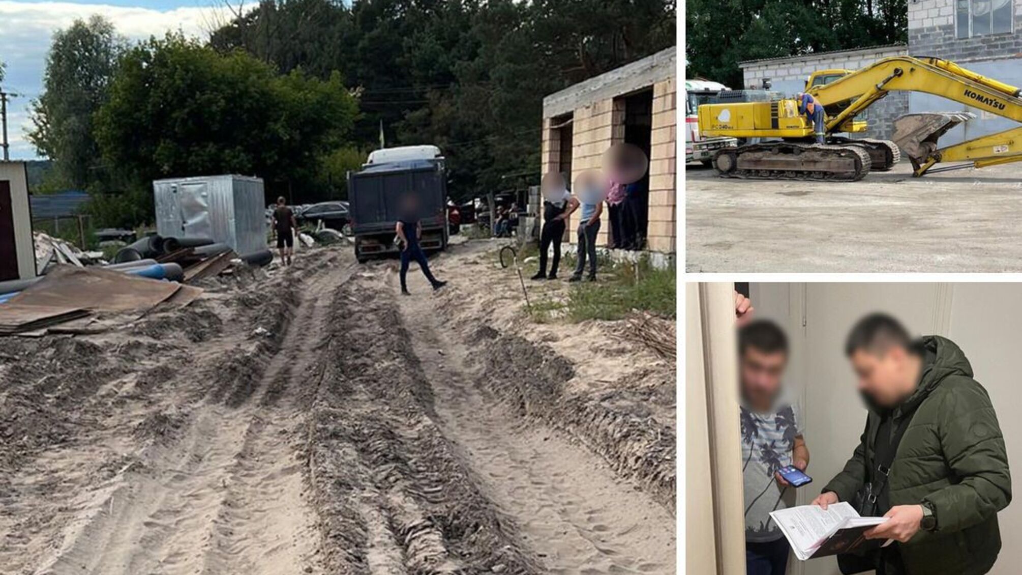 Организованная группа незаконно добыла 14 тыс. м³ песка в Киевской области — убытки почти 16 млн грн