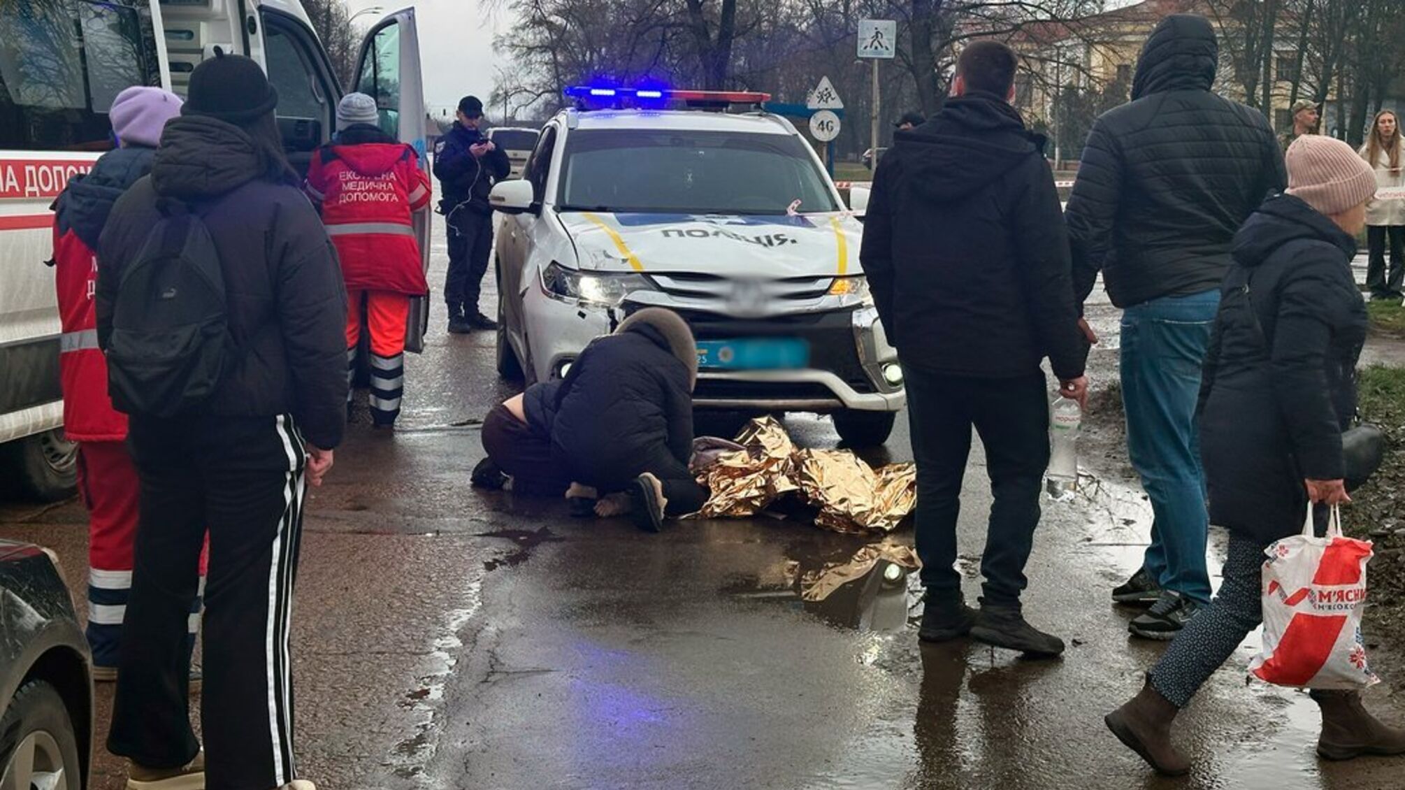 Патрульна машина збила на смерть дитину в Прилуках: поліція відсторонила співробітників
