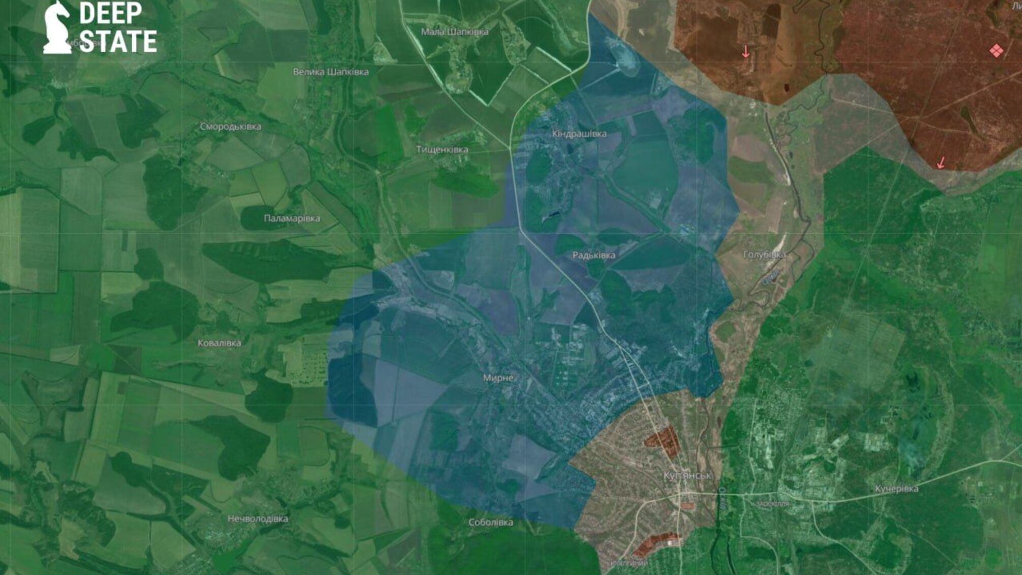 Північно-західна частина міста повністю зачищена