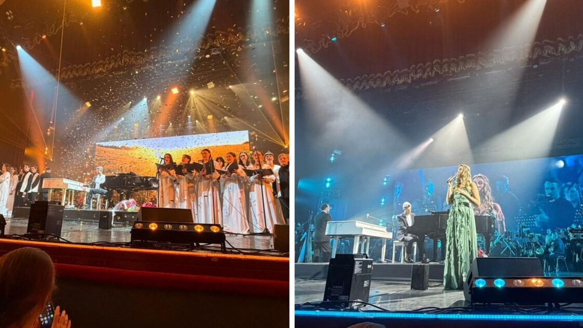 Музика, що лікує: Хмара влаштував шоу 'Два світи' з оркестром і хором у Києві