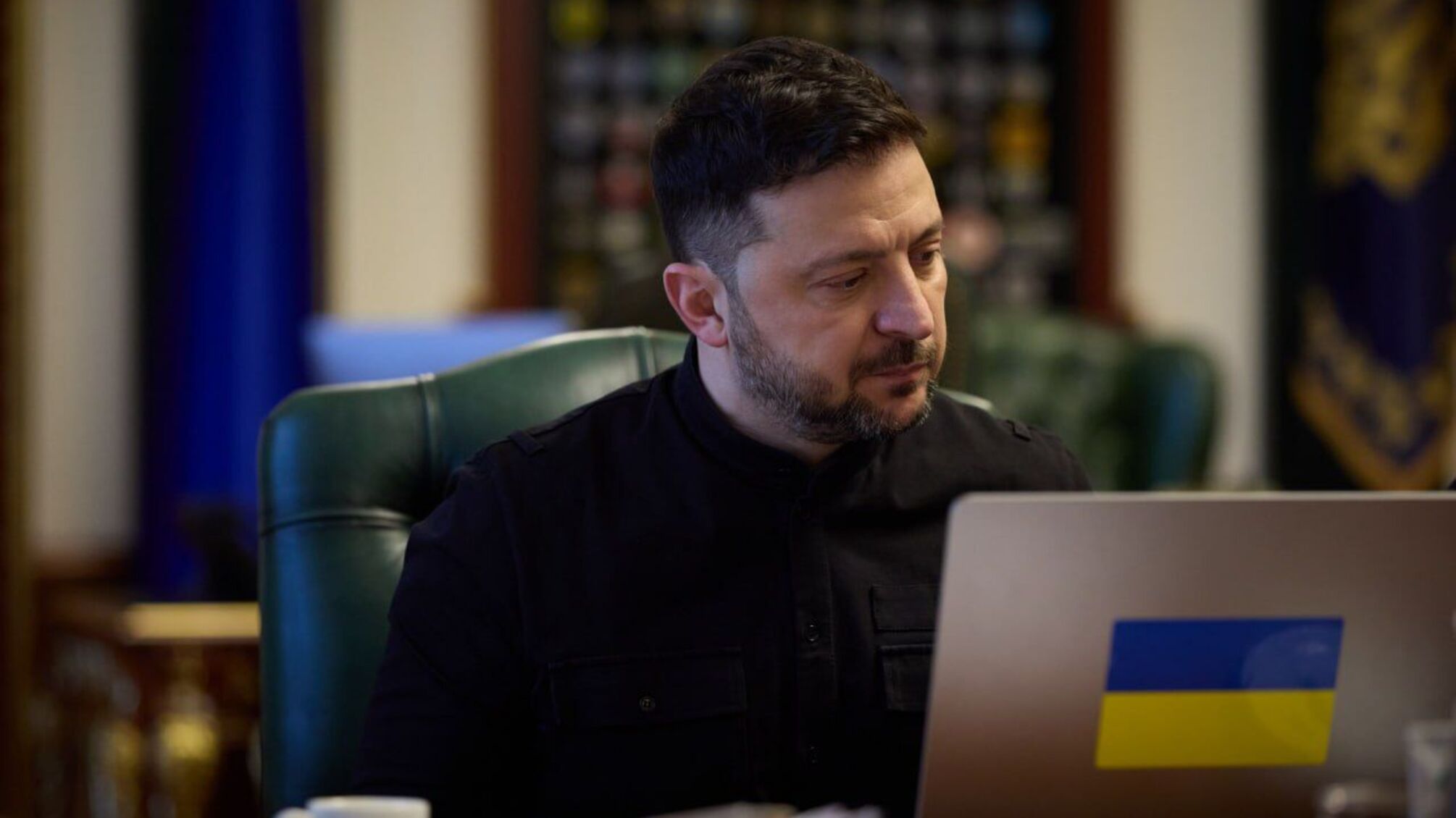 Володимир Зеленський під час звернення