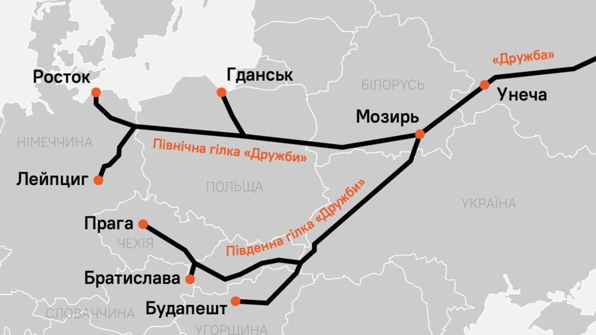 Нафтогін 'Дружба' атаковано вдруге за рік: пошкоджено ділянку у РФ