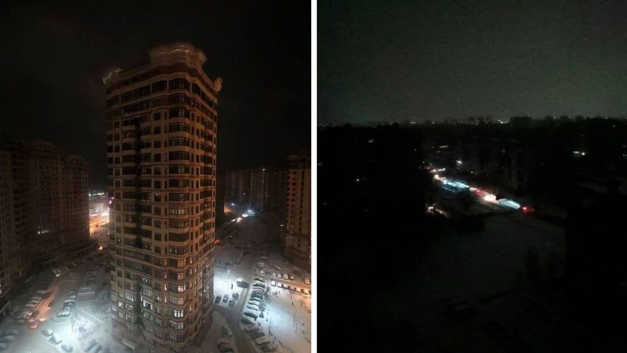 Блэкаут в Подмосковье