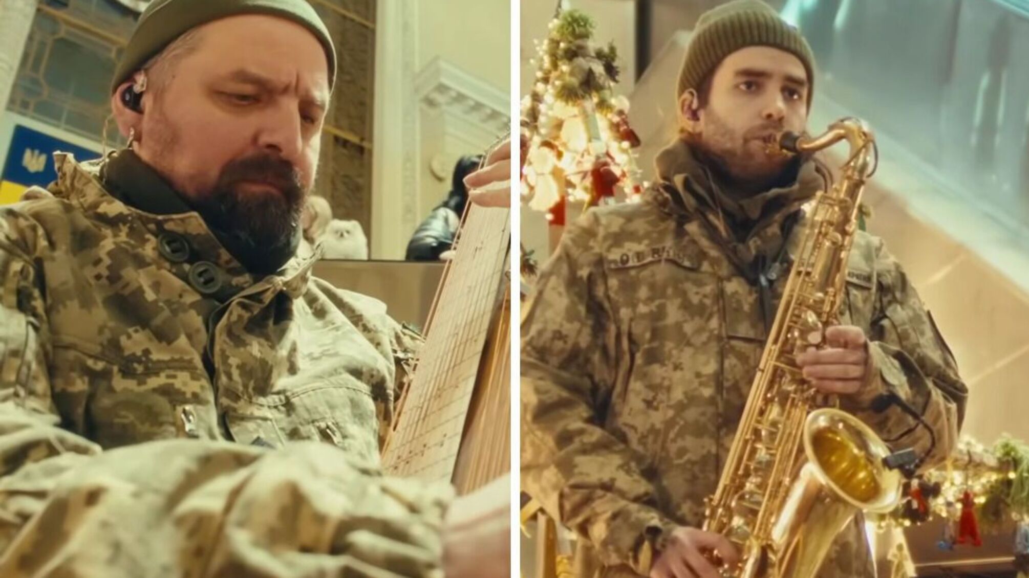 'Щедрик' на вокзале: как 'Культурные силы' переосмыслили легендарное произведение перед Новым годом
