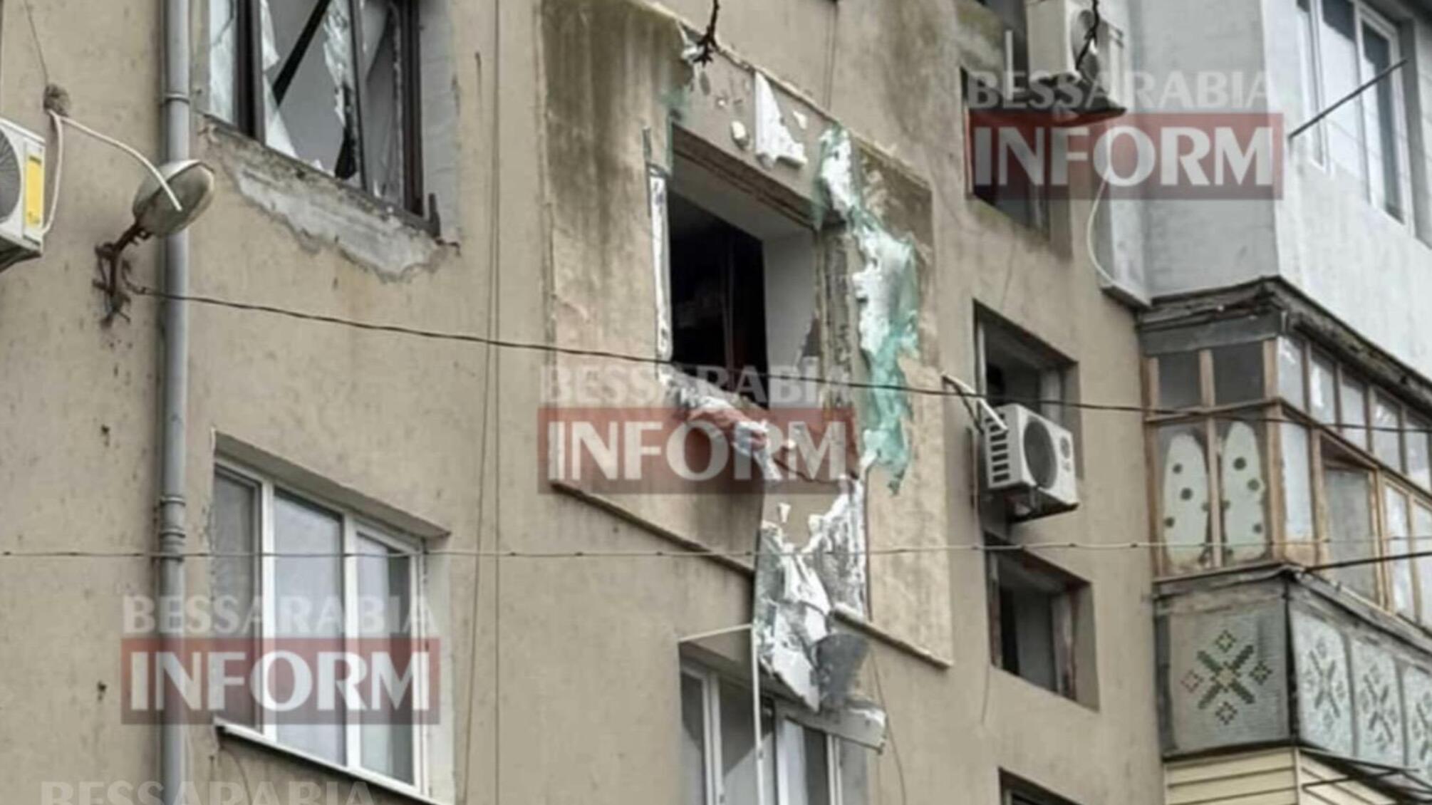 Газовый баллон на балконе вызвал сильный взрыв в Килии