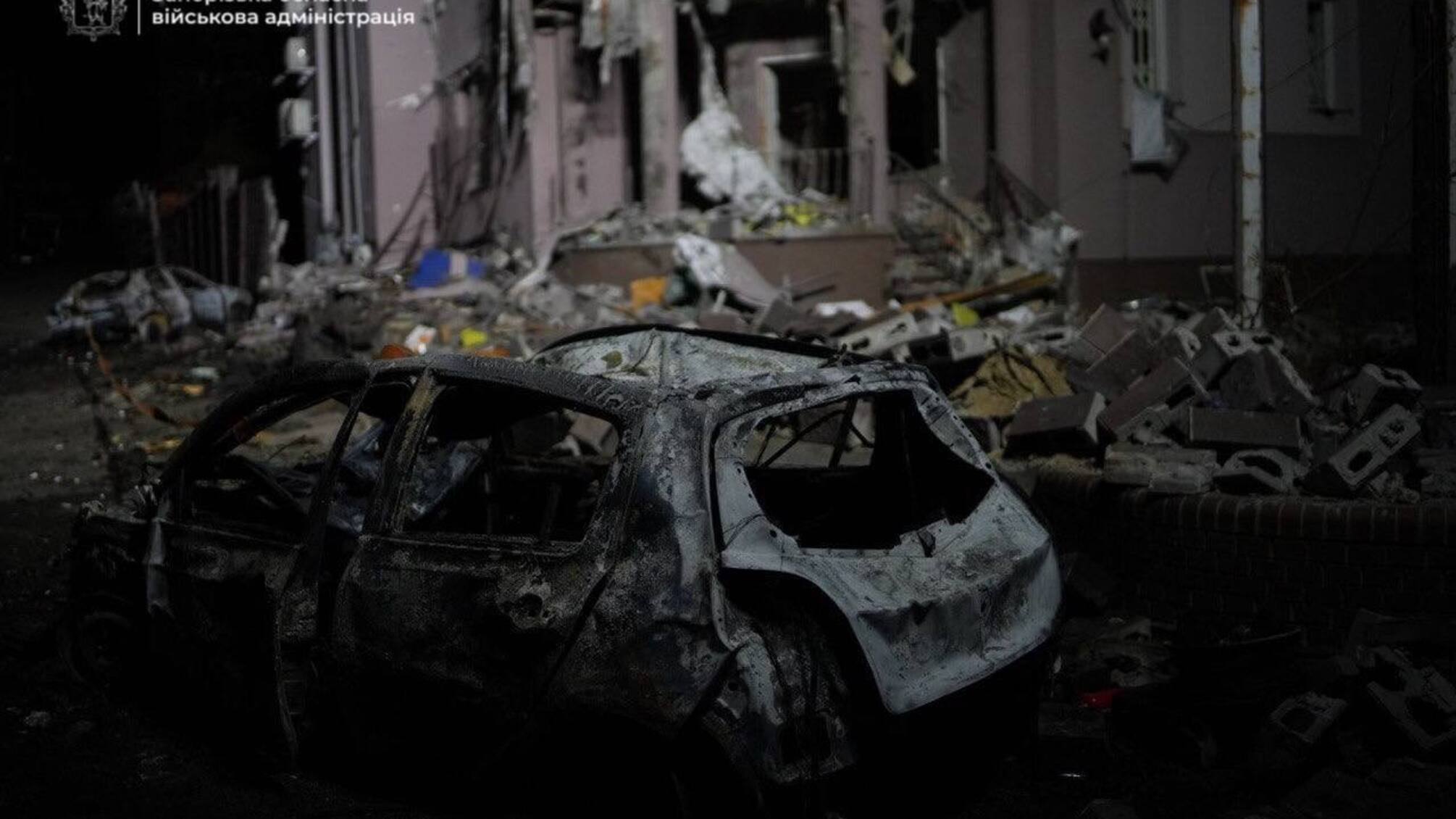 Уночі 1 лютого 2025 року ворог атакував Запоріжжя