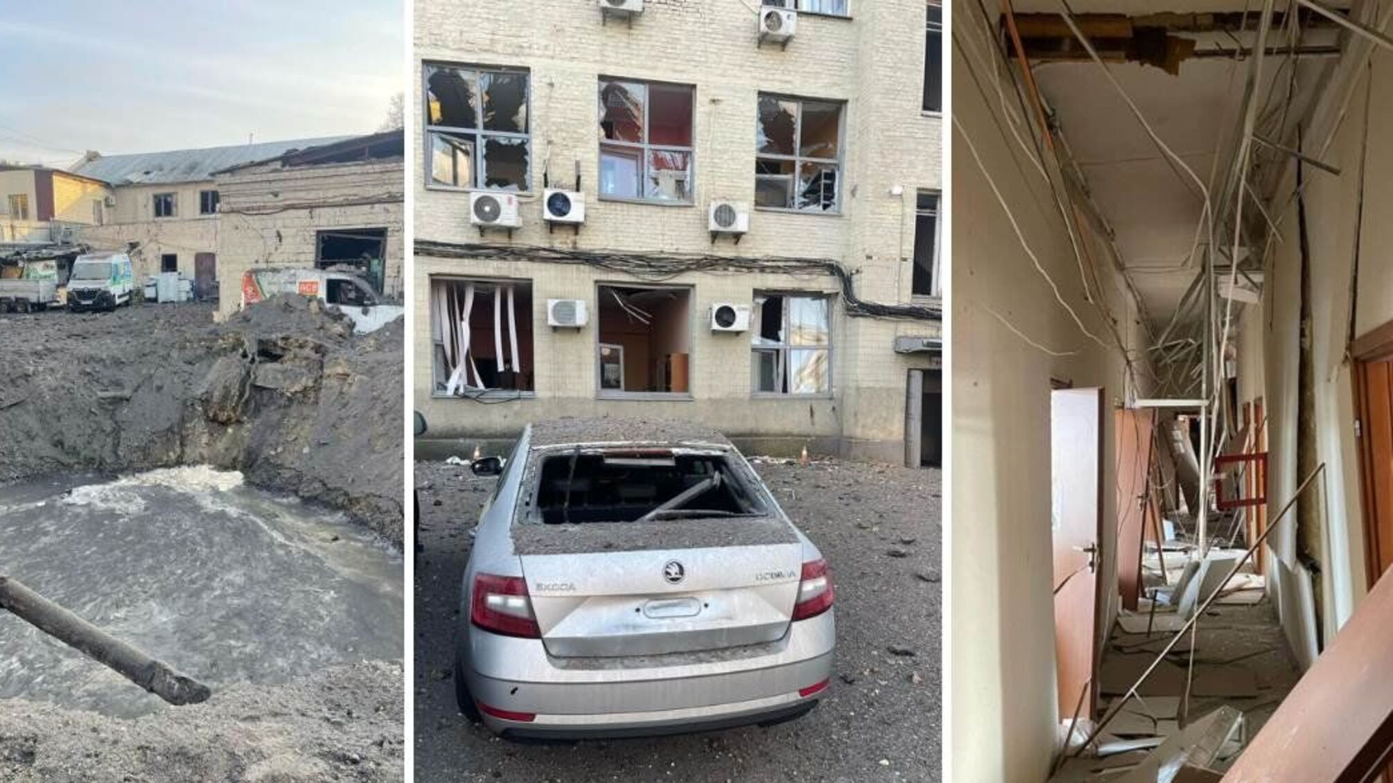 Киев под ударом: российская атака затронула офис телеканала Freedom