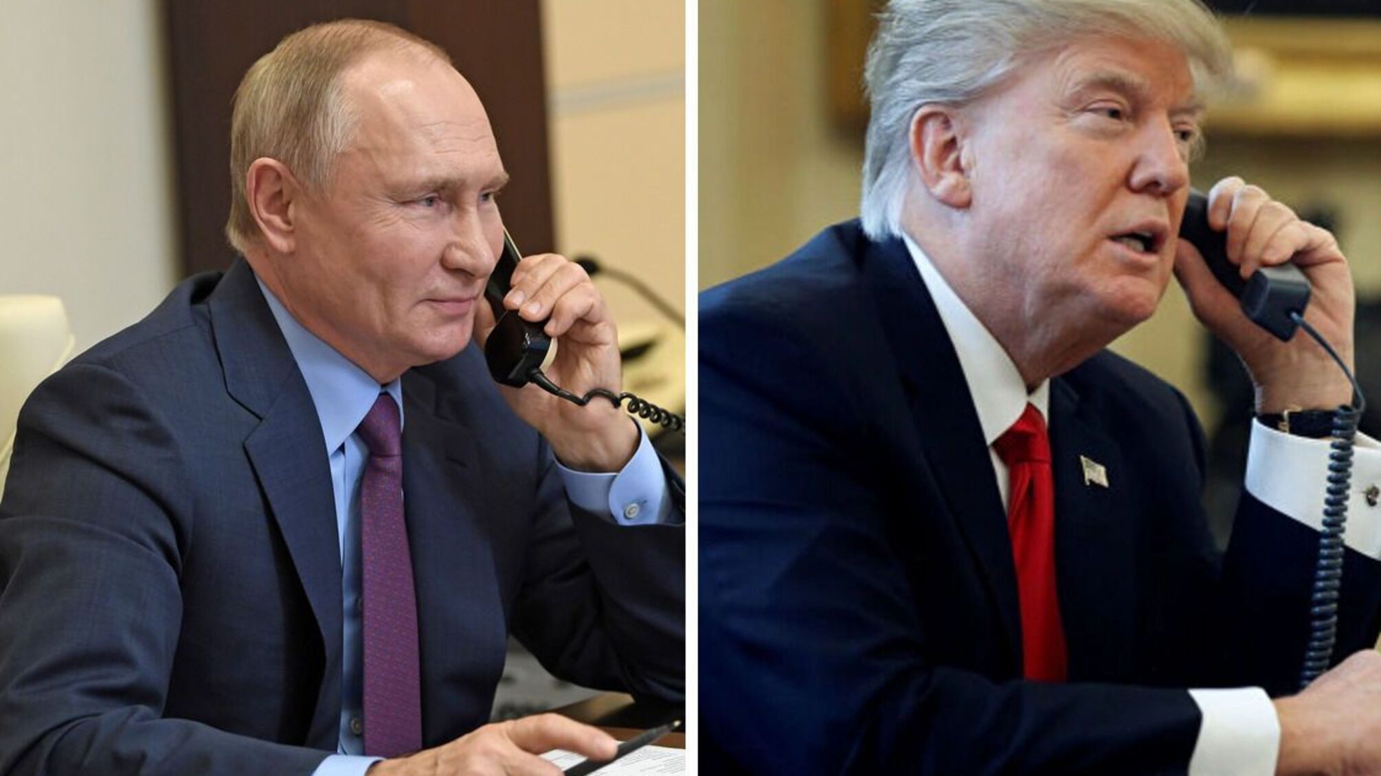 путин Трамп