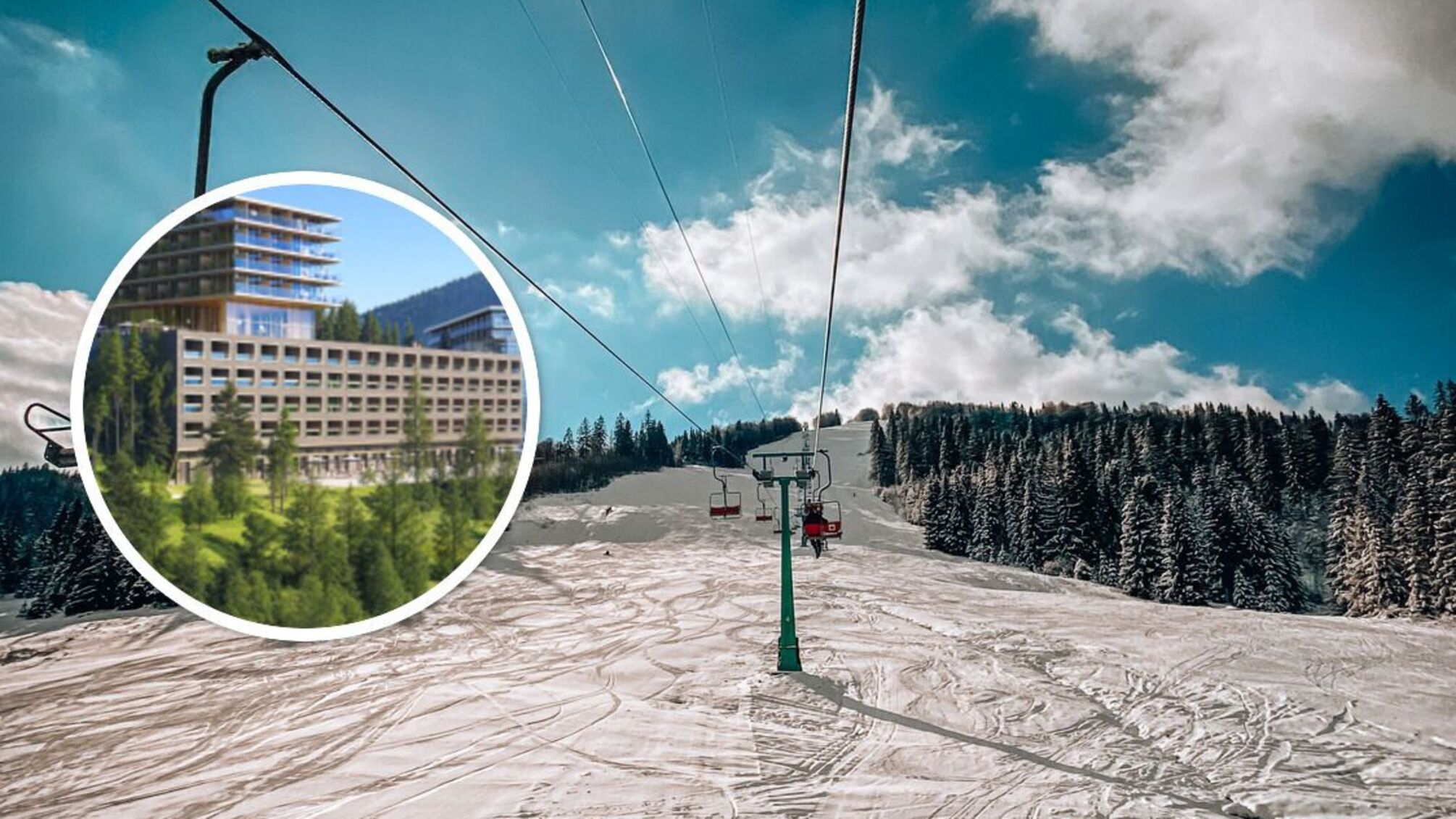 Новый курорт в Карпатах