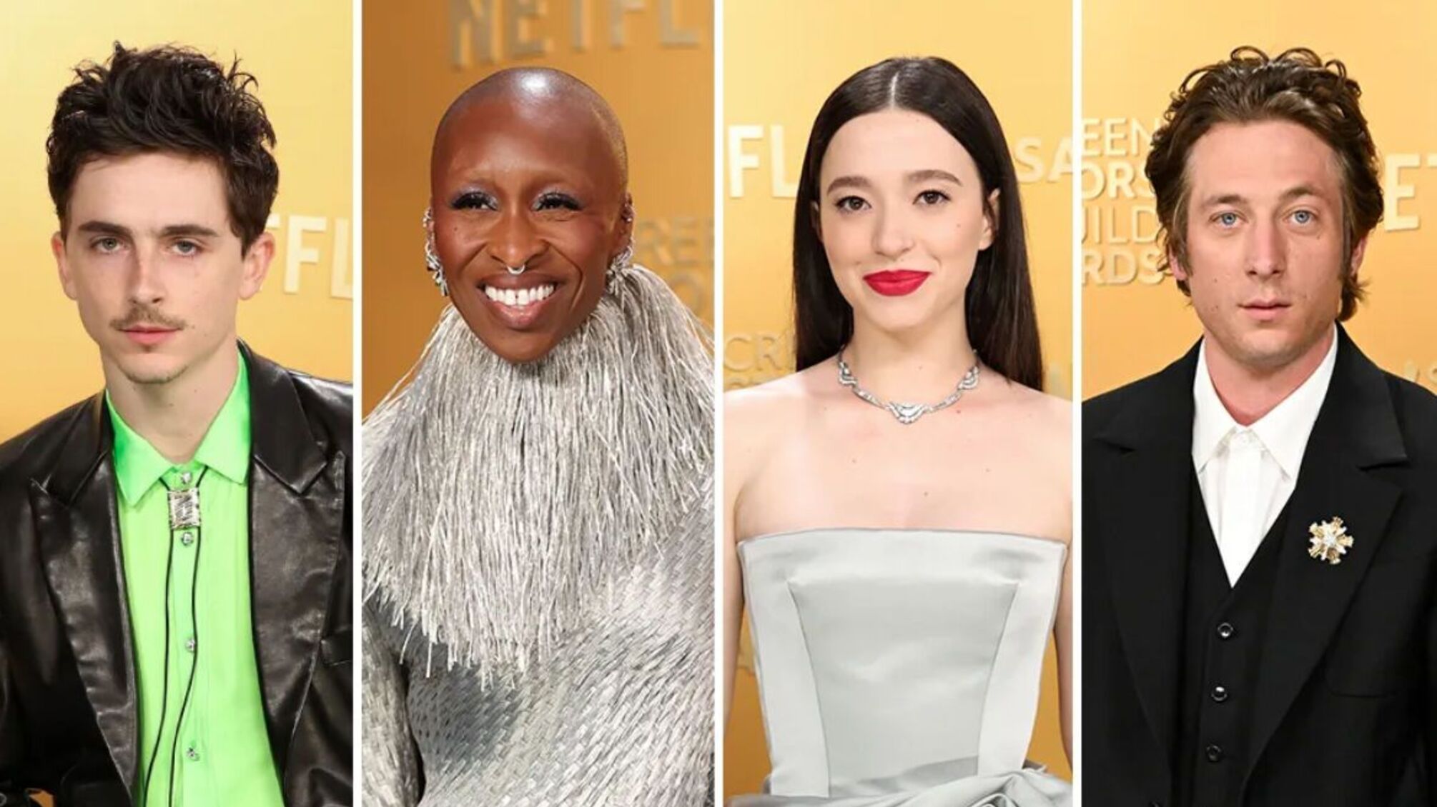 SAG Awards 2025: самые яркие образы красной дорожки и победители