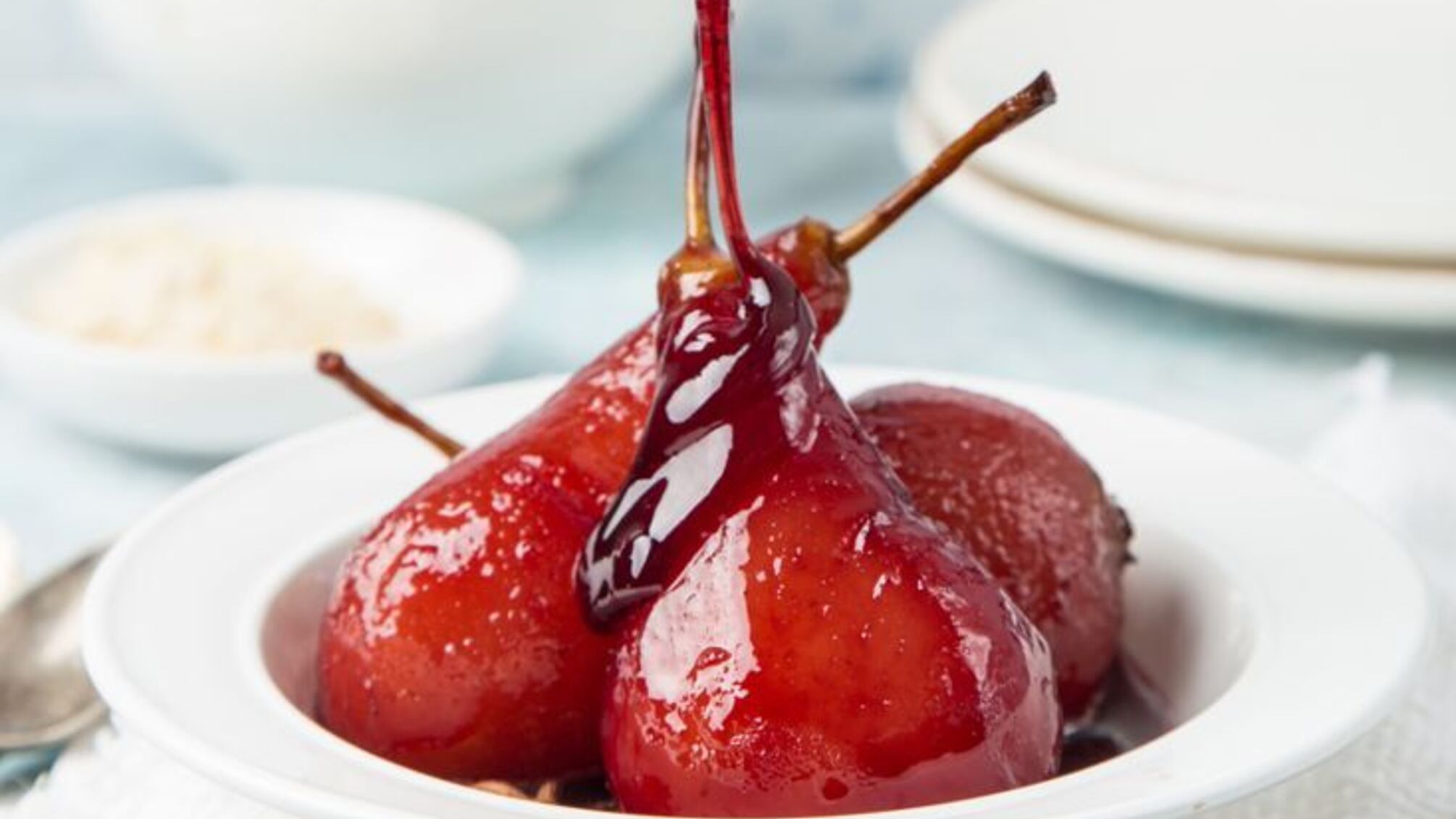 Как сделать пьянкие груши в вине – пошаговый рецепт