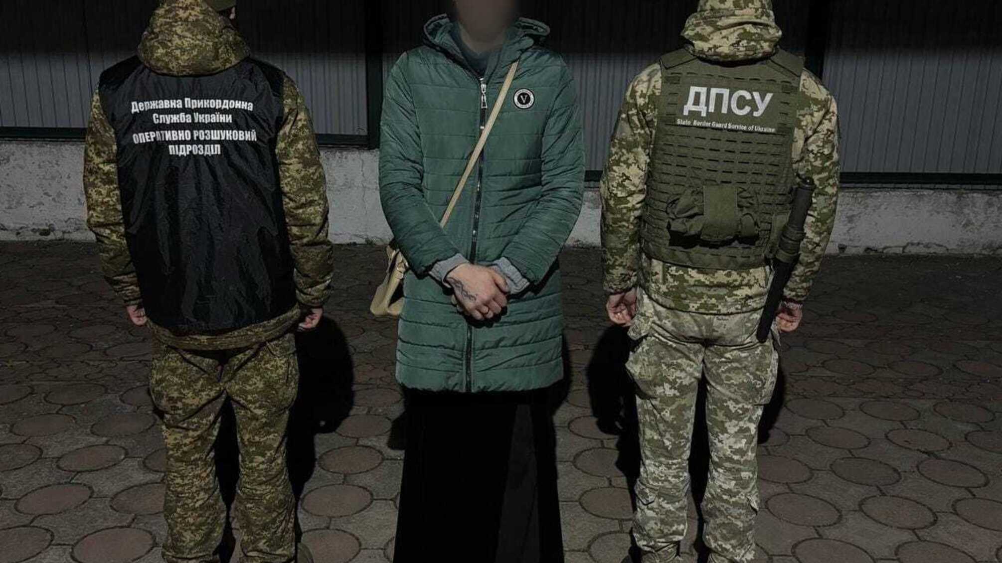 На Закарпатье задержали беглеца