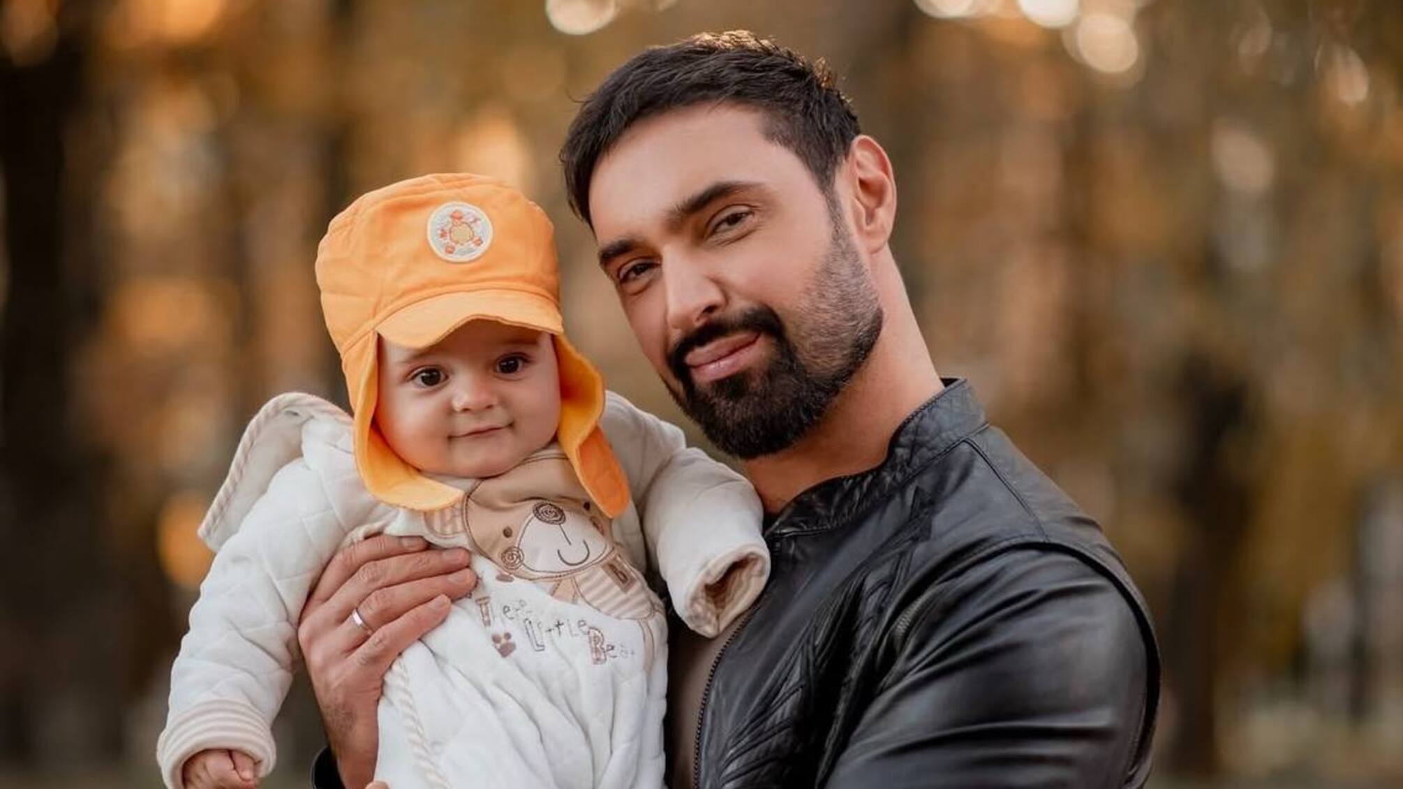 Виталий Козловский с сыном