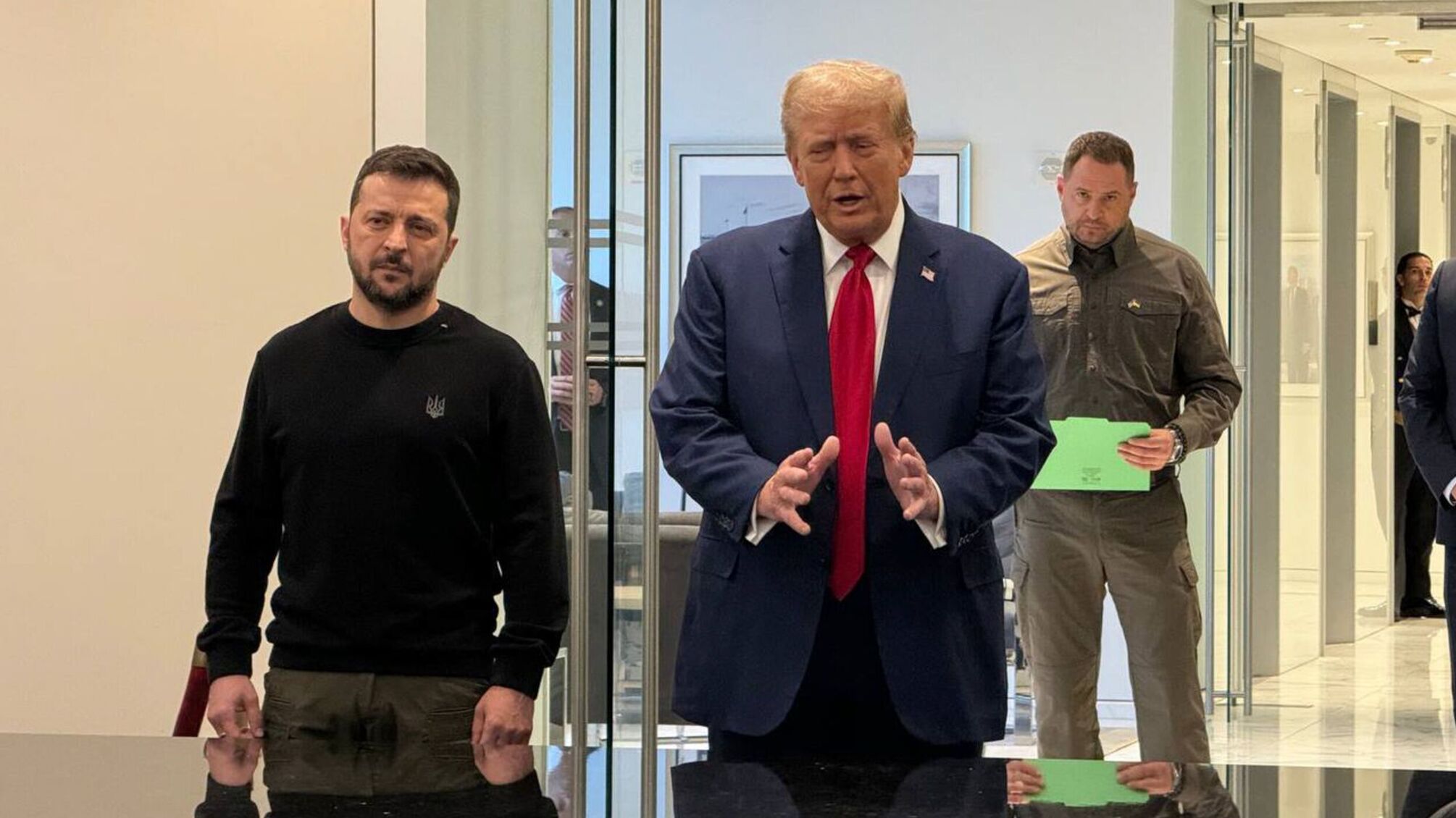 Дональд Трамп и Владимир Зеленский