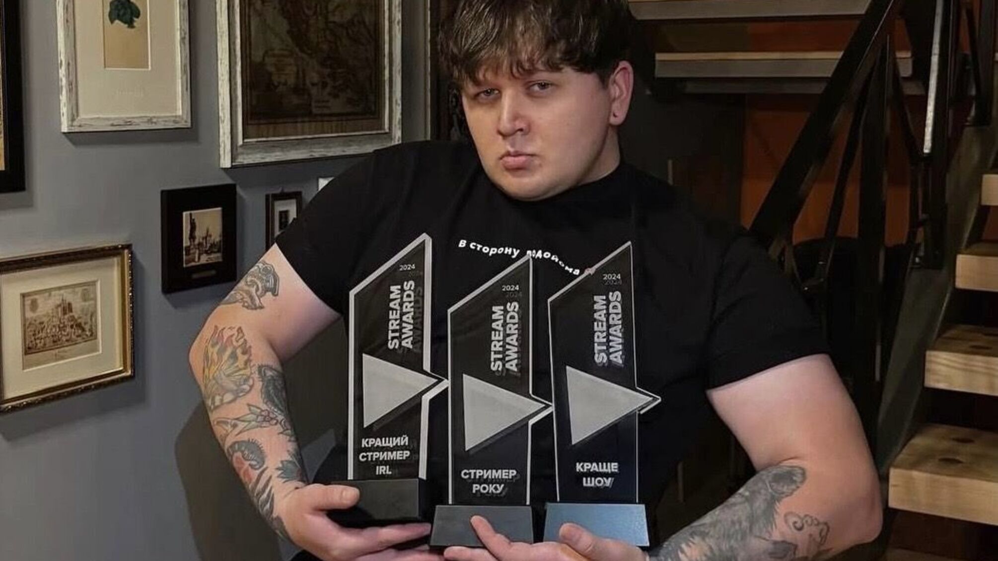 Лучший стриммер Украины: Михаил Лебедко собрал три престижных награды