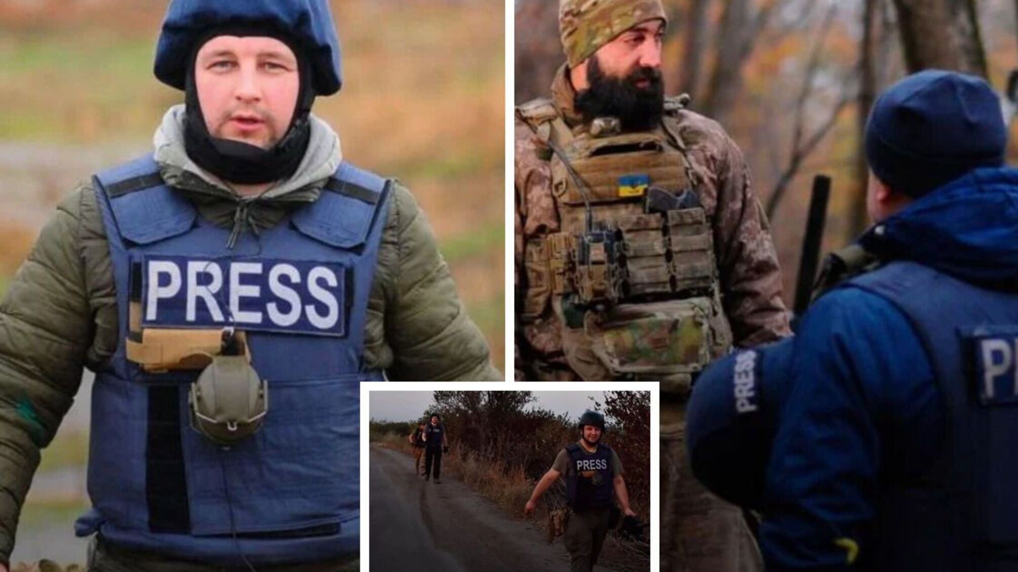 Съемочная группа 1+1 попала под обстрел возле Волчанска