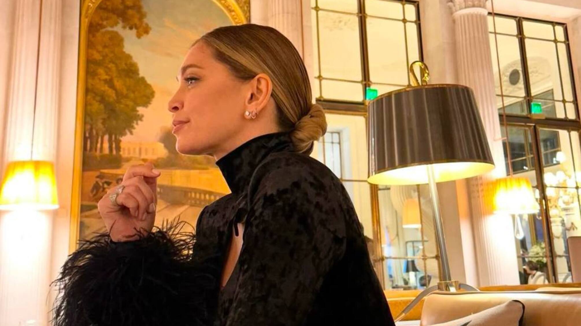 Вера Брежнева в Париже