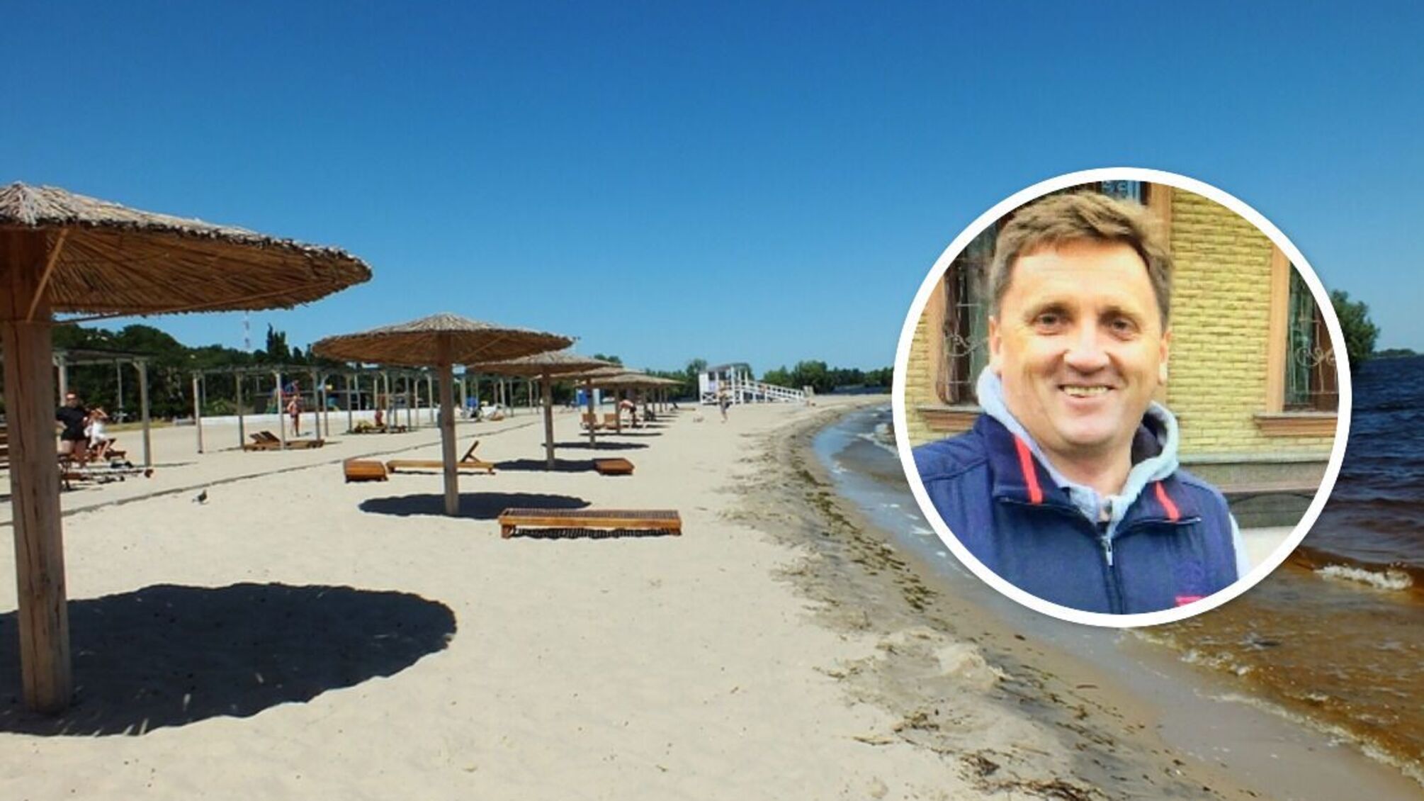 Строительство на пляже 'Ривьера'