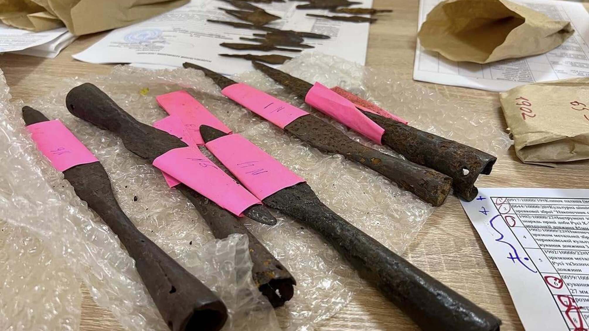 Таможенники передали заповеднику 'Хортице' уникальные находки